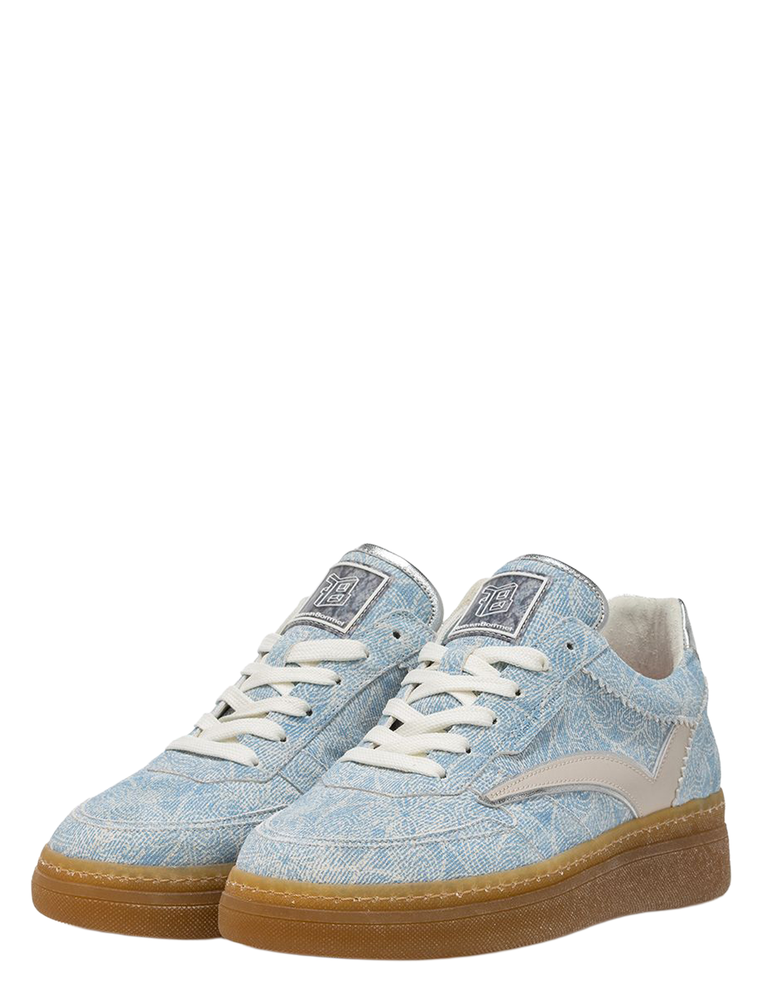 Floris van Bommel - Fygi 10158 01.06 Light Blue - Sneakers - Dames - Lage Sneakers - 51488_03_2