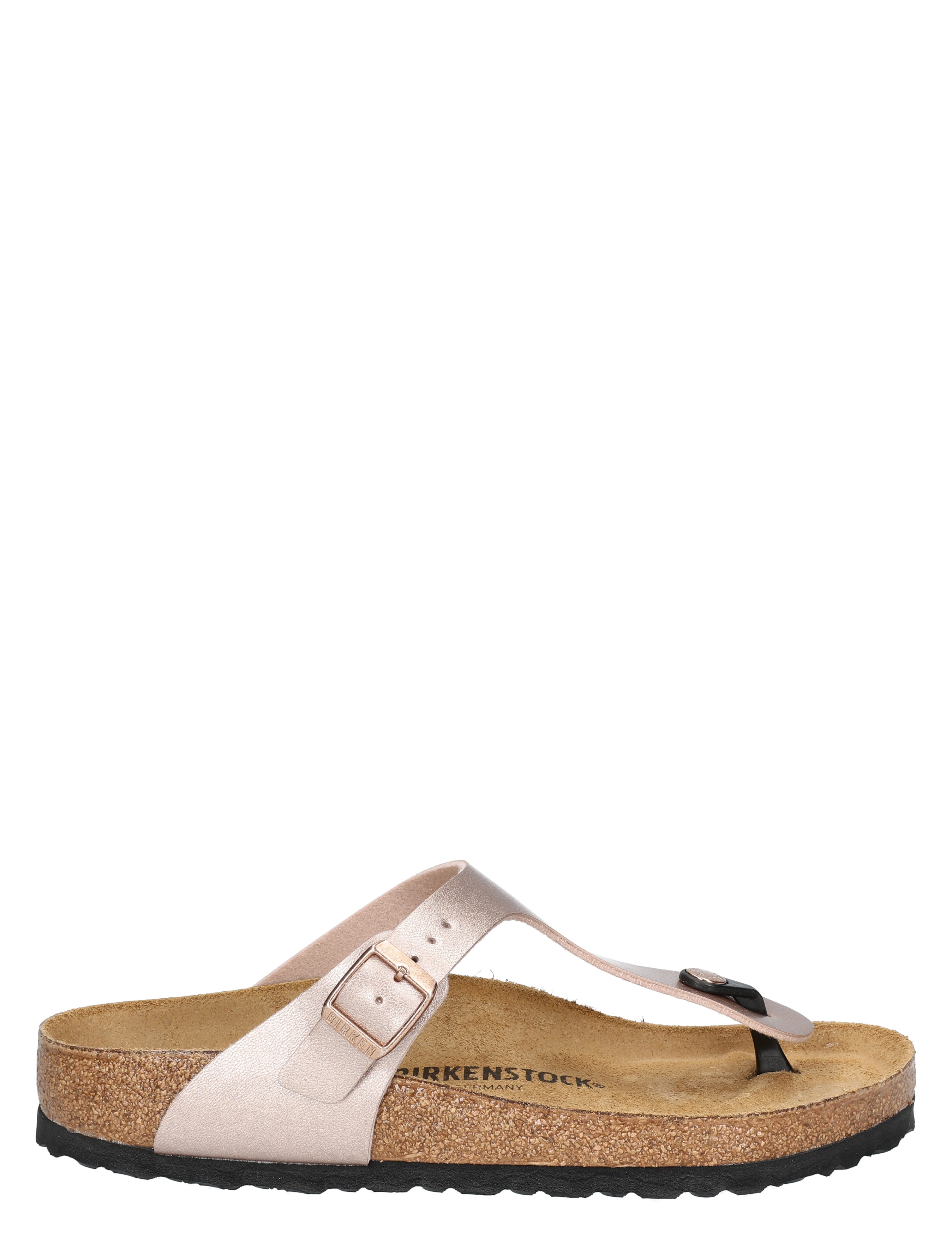 sandalen, korkzool, roze, sleehak, orband