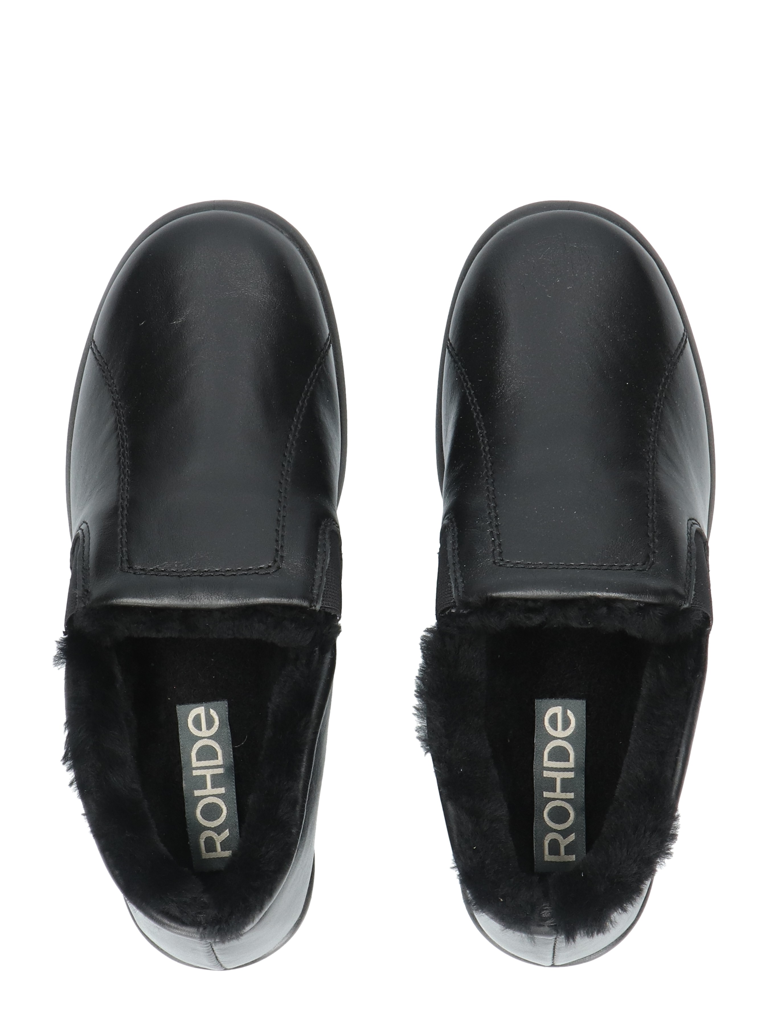 Rohde - 2518 90 Schwarz - Dames - Pantoffels - 49146_11_7