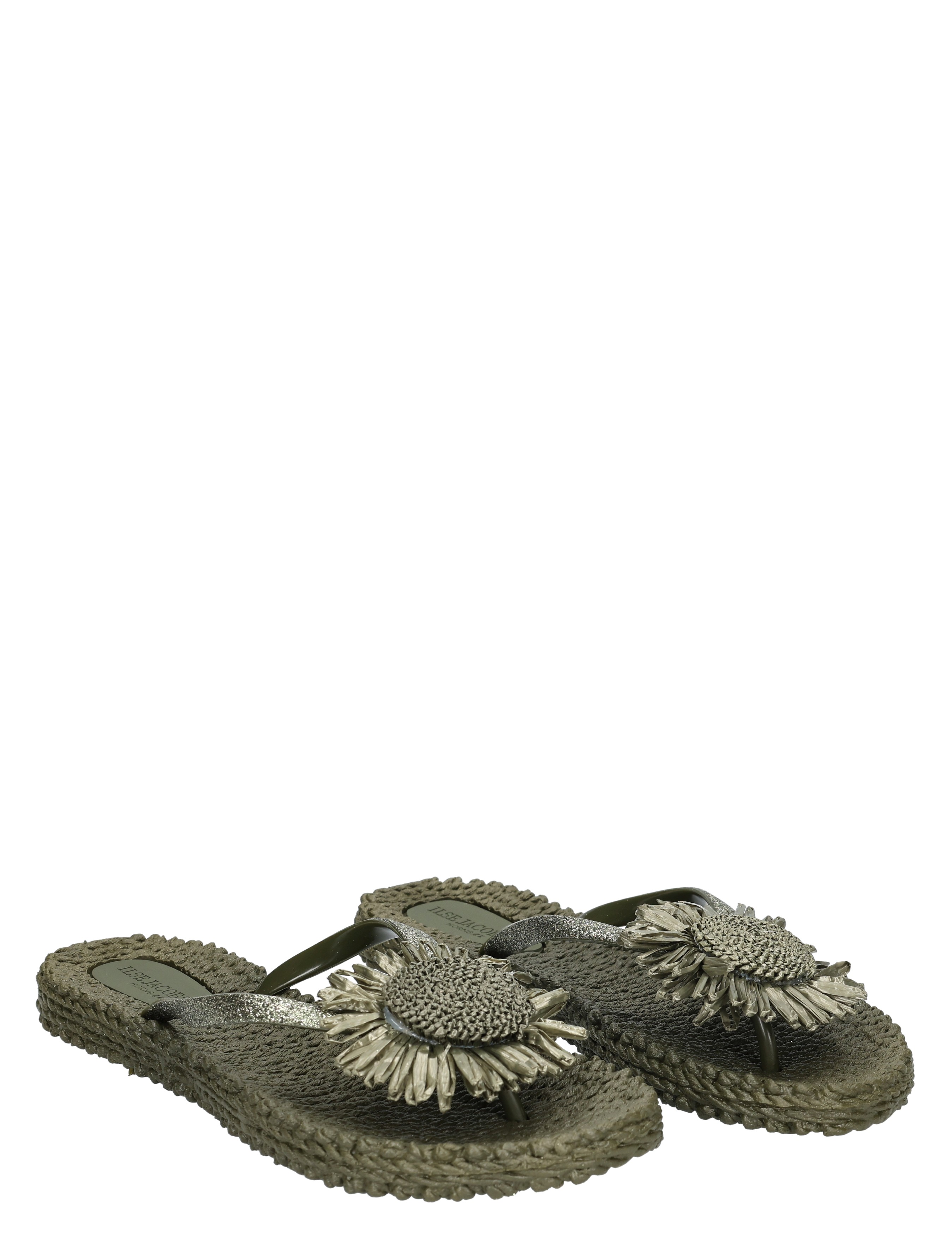 slippers, womens, beach, sunflower, threaded-strap