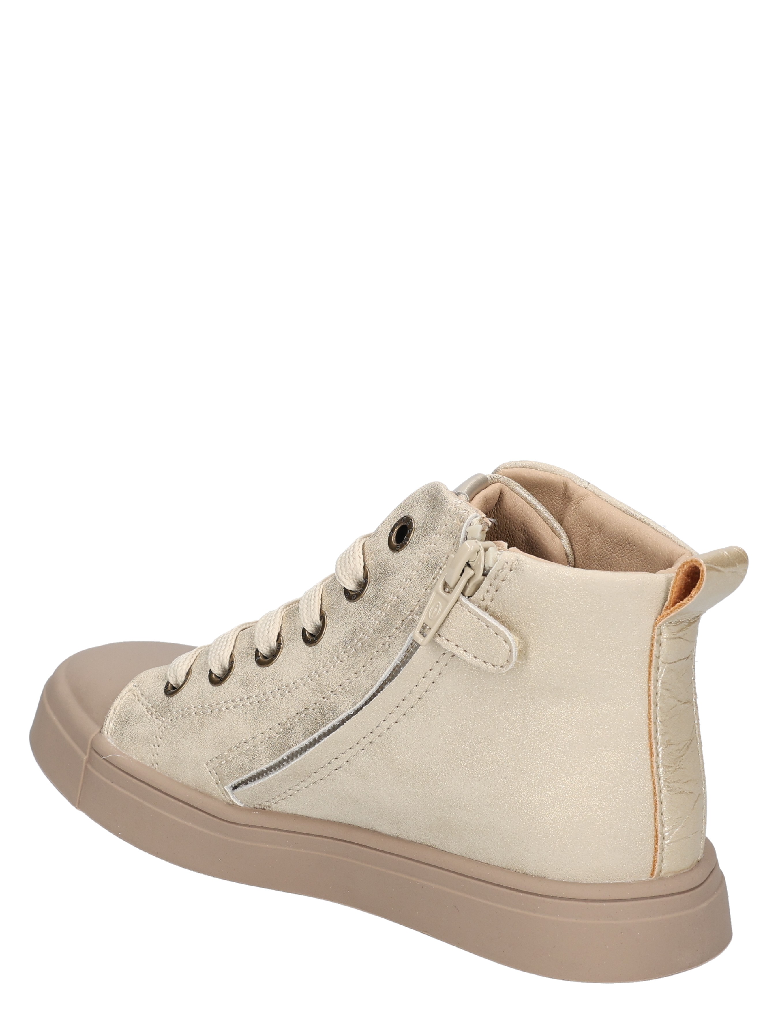 boot, sneaker, high-top, beige, zipper
