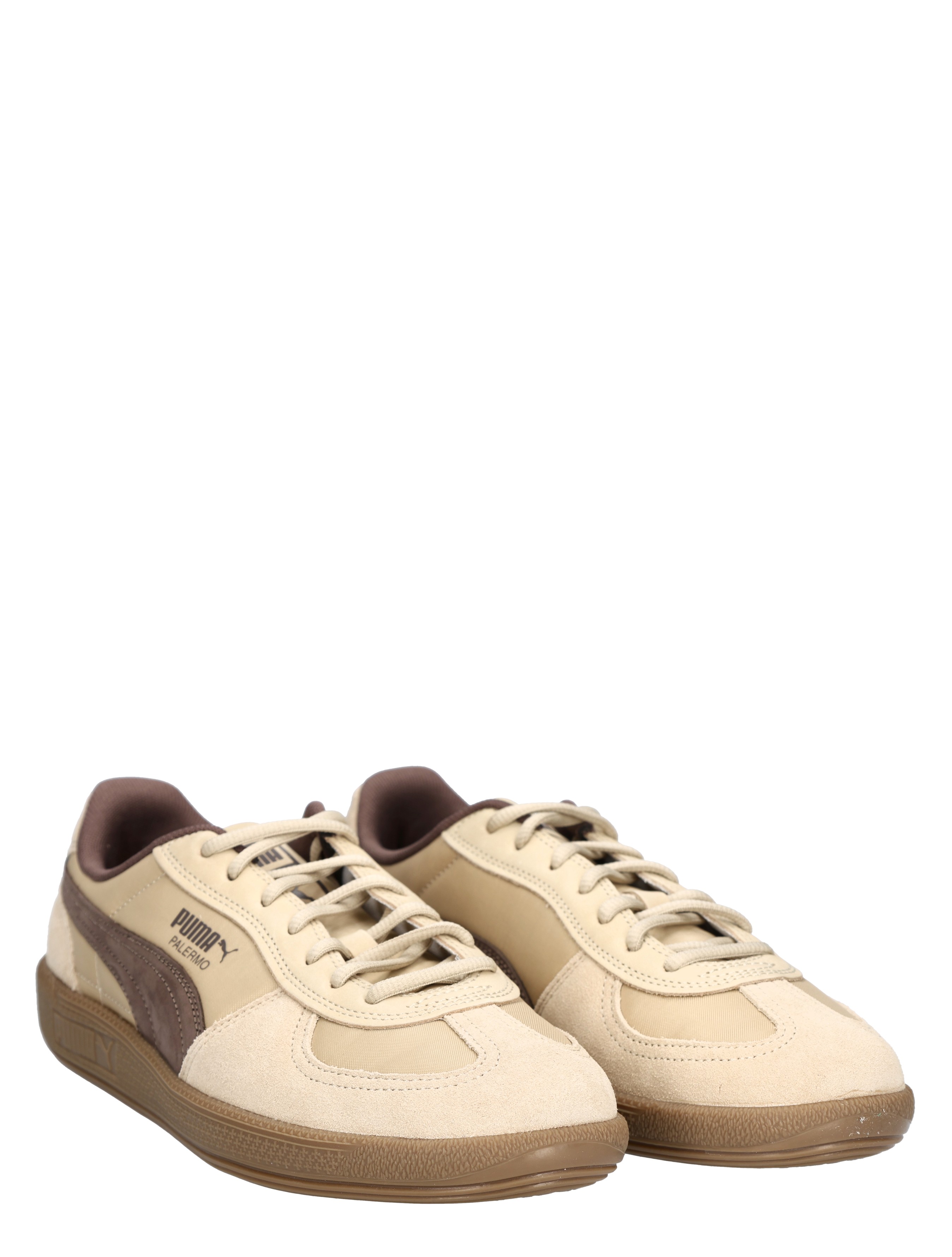 Puma - Palermo Pop 403257 04 Toasted Almond Flat - Heren - Lage Sneakers - Sneakers - 48072_77_5