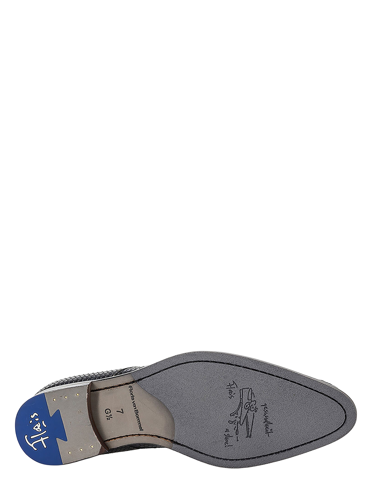 Floris van Bommel - De Stapper SFM-30333 41-01 DarkBlue G+ Wijdte - Heren - Veterschoenen - Nette Veterschoenen - 50131_33_4