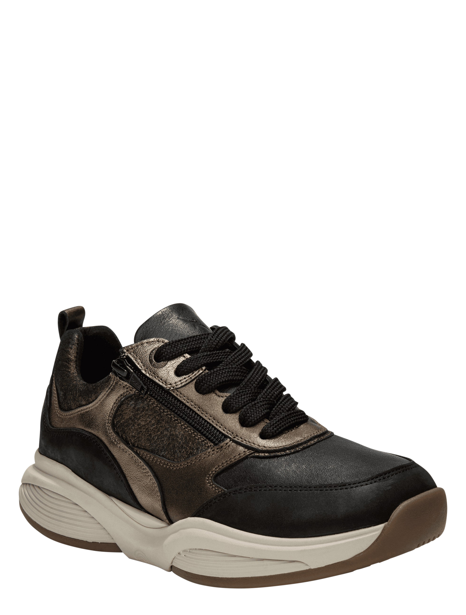 Xsensible - 32004.3-2 040 Black Combi H-Wijdte - Dames - Veterschoenen - Casual Veterschoenen - 50497_11_3