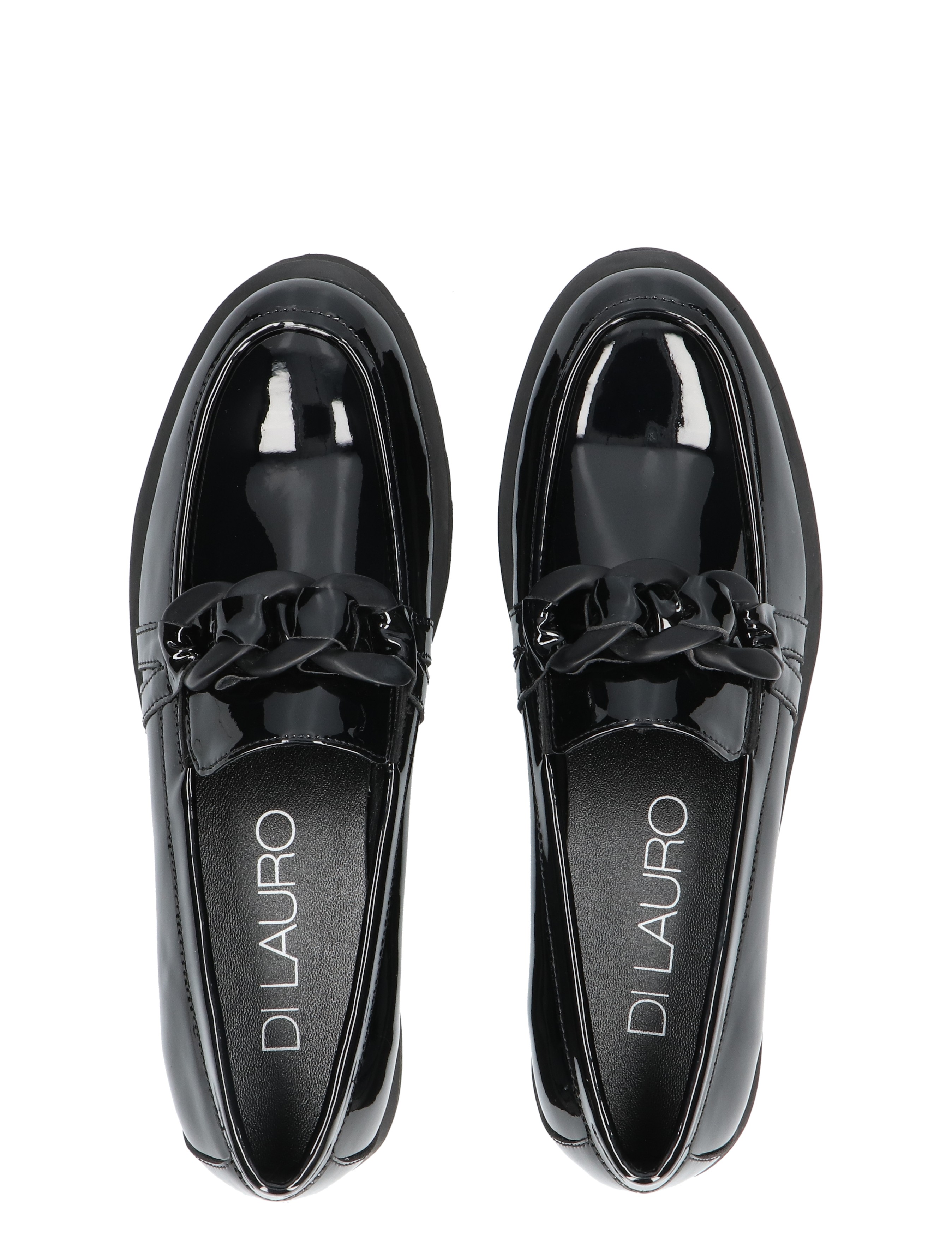 Di Lauro - Celestina Black Patent Leather - Dames - Loafers - 49492_10_7
