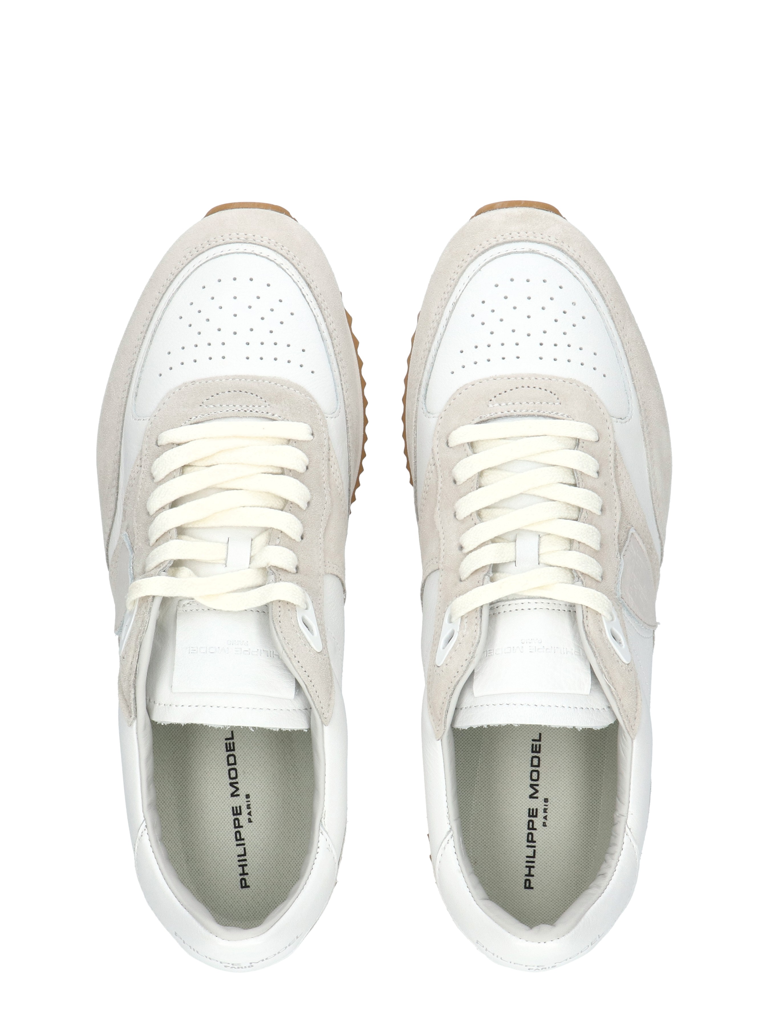Philippe Model - BVLU Blville Low Man VD04 Veau Blanc - Heren - Lage Sneakers - Sneakers - 49968_88_8