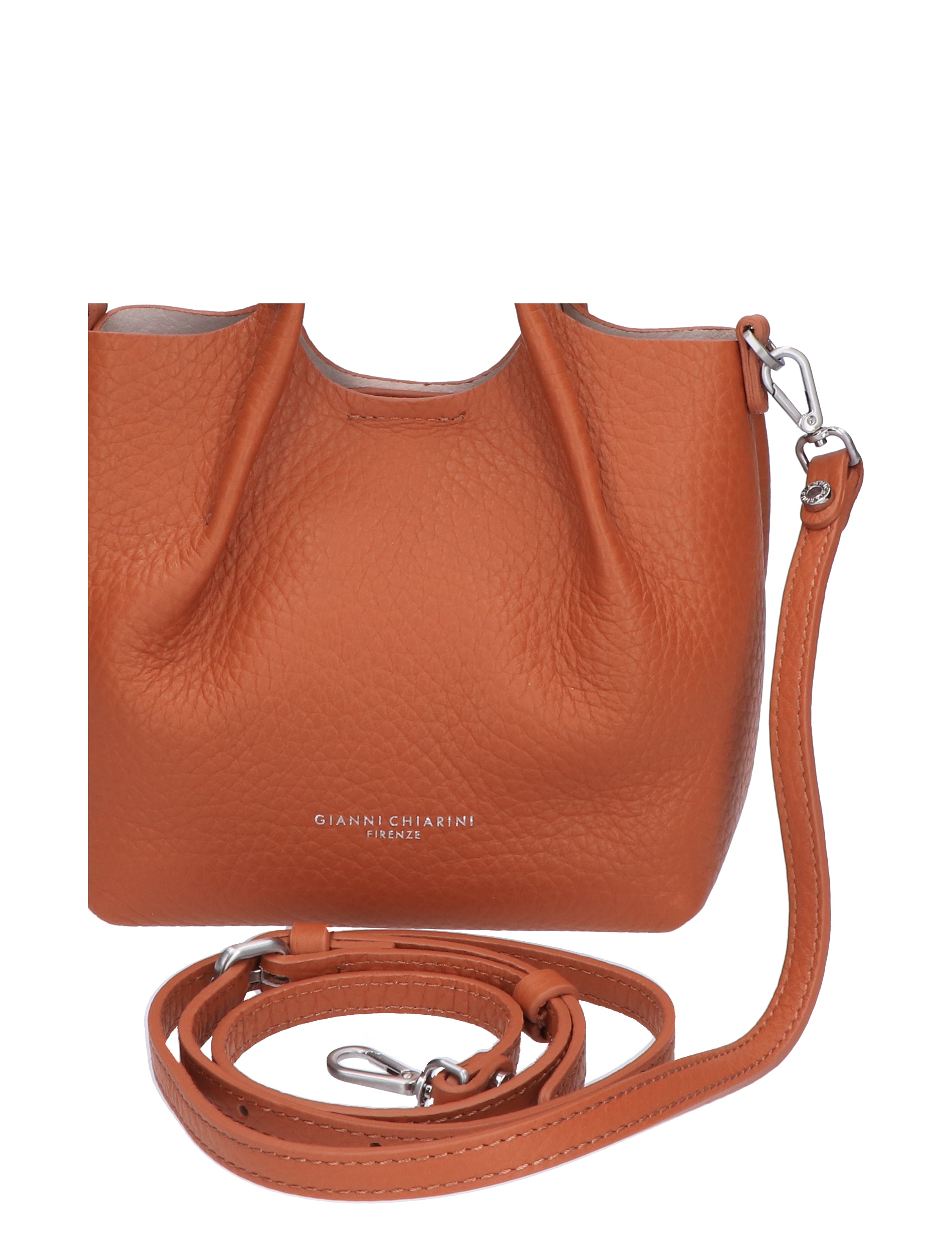 Gianni Chiarini - 9718-5 Brown - Dames - Schoudertassen - 46795_22_4