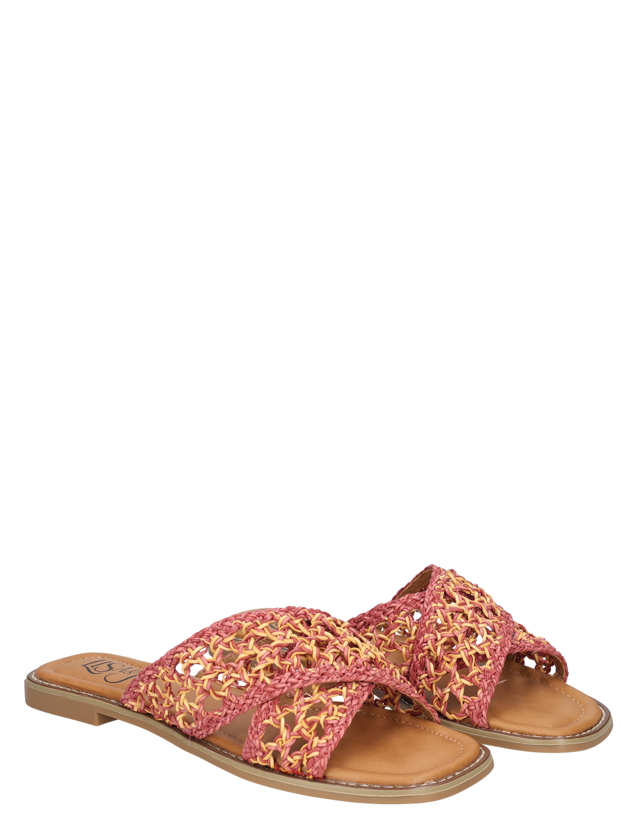 Lisa & Jo - Zahide Red - Dames - Muiltjes - 50301_44_6