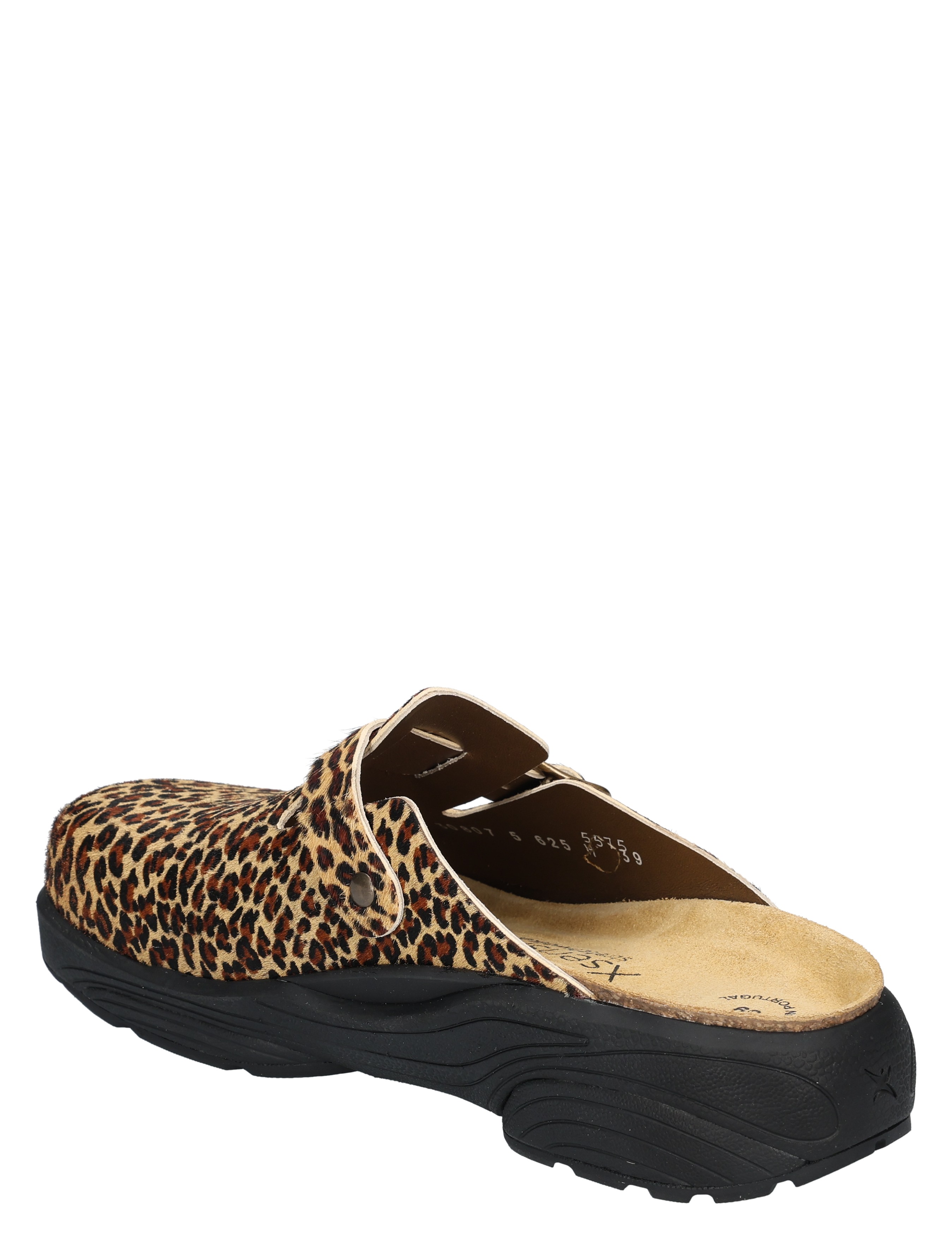 leopard, sandal, mocassin, dames, open sandaal