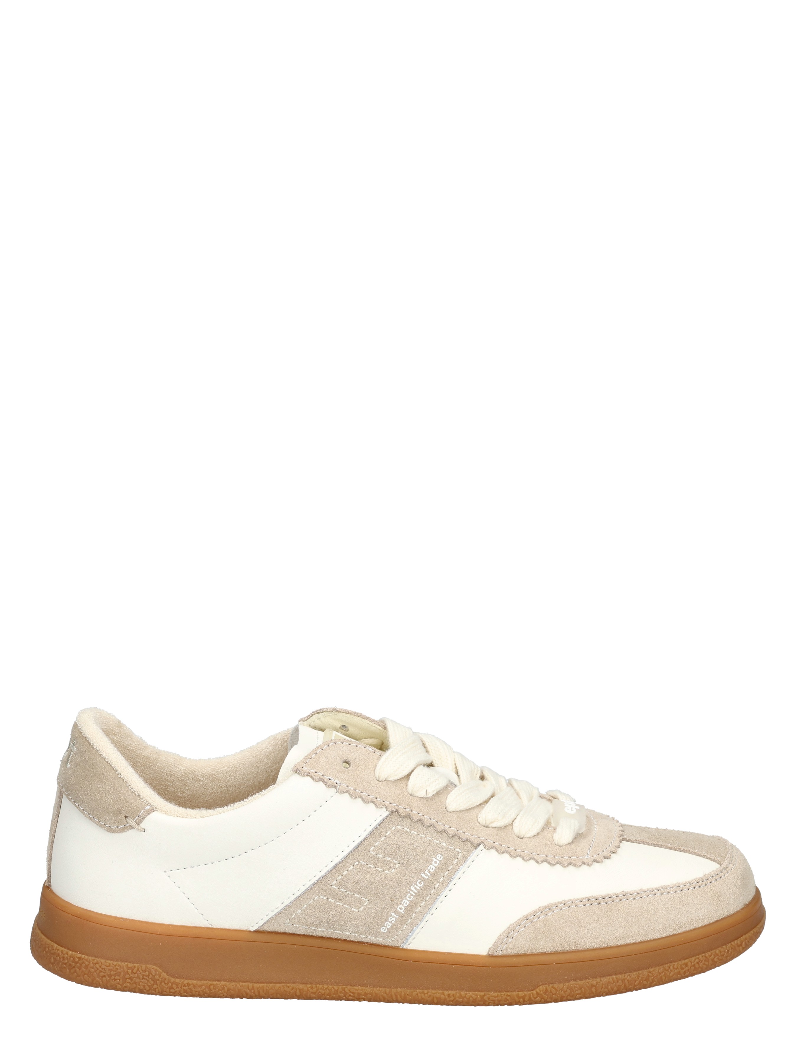 East Pacific Trade - Santos Men Beige White - Heren - Lage Sneakers - Sneakers - 50372_87_1