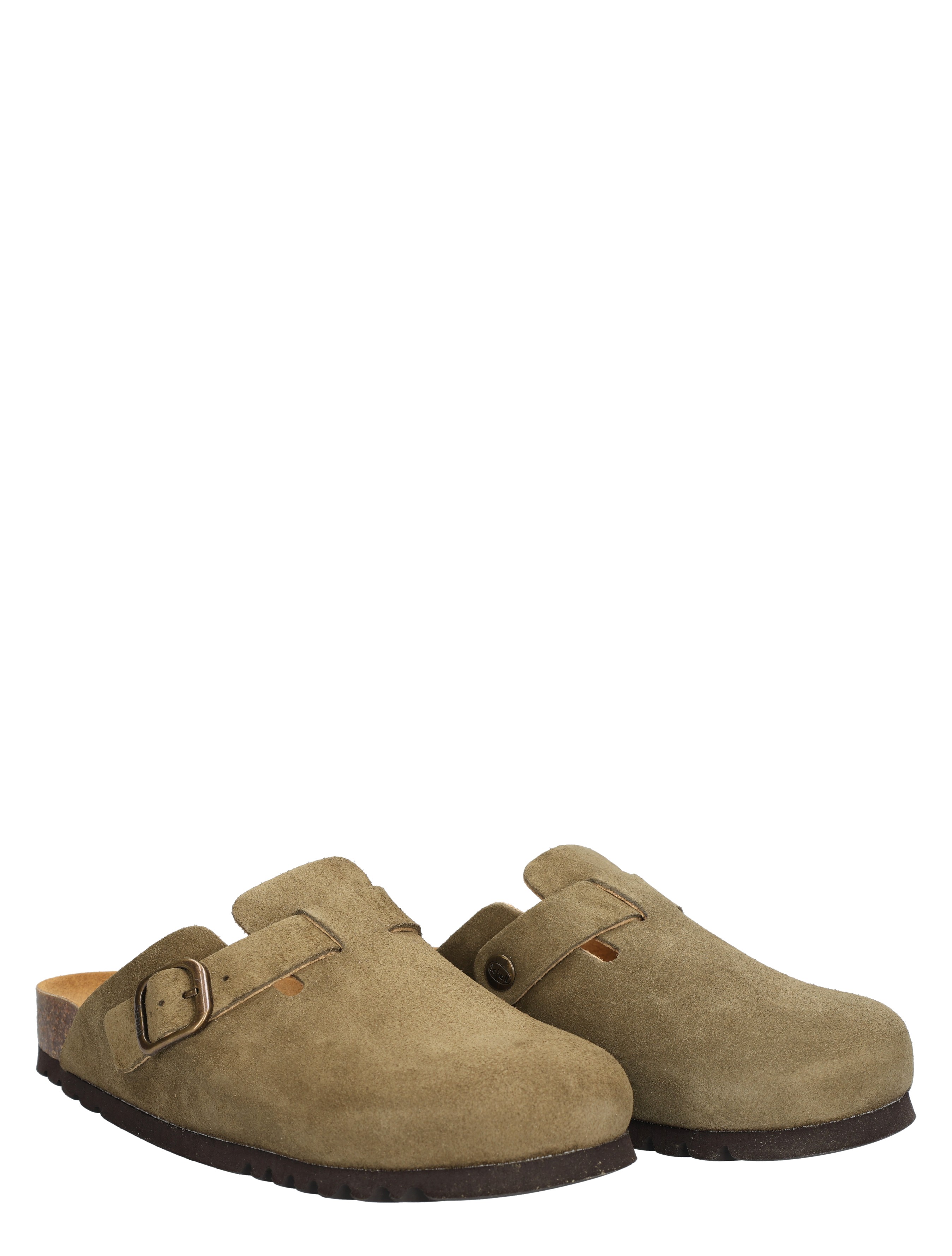Scholl - Fae Suede Khaki - Dames - Muiltjes - 47424_66_5
