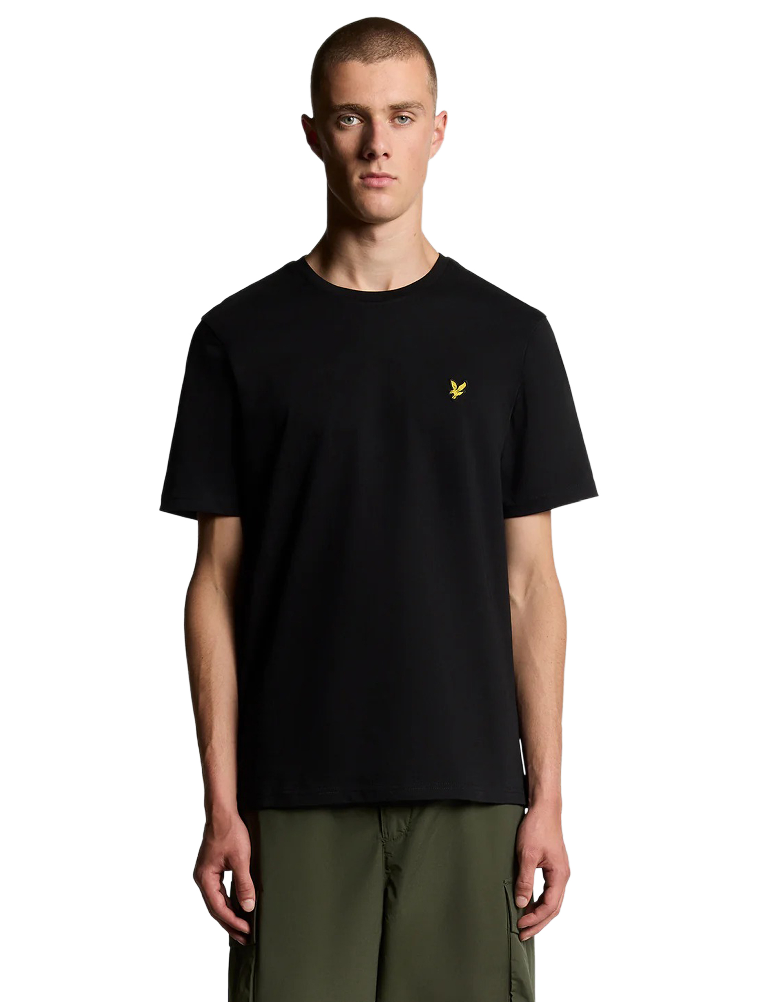 Lyle and Scott - Plain T-Shirt Jet Black - Heren - T-Shirts & Polos - 49958_11_2