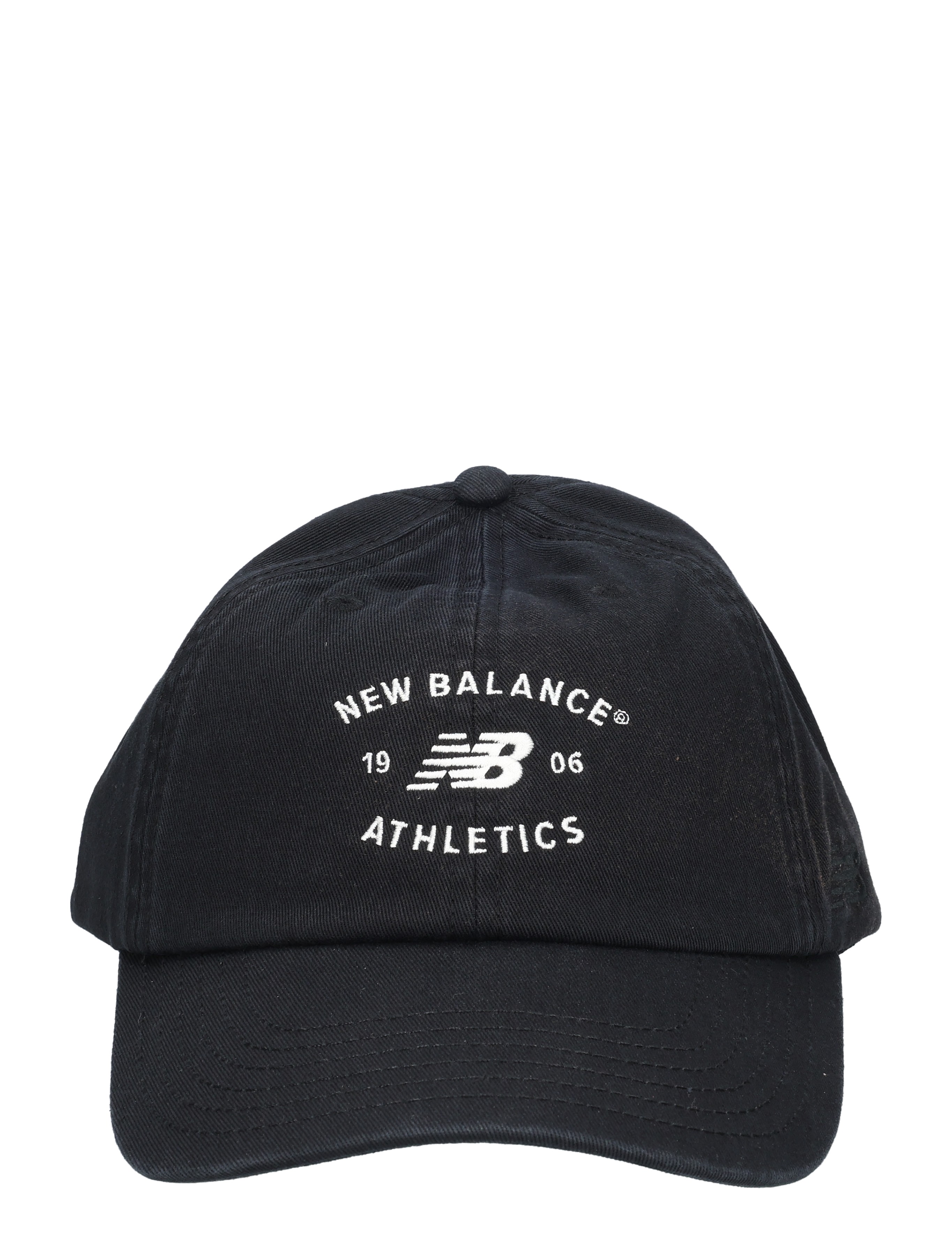 pet, baseball cap, black, embroidery, new balance athletics