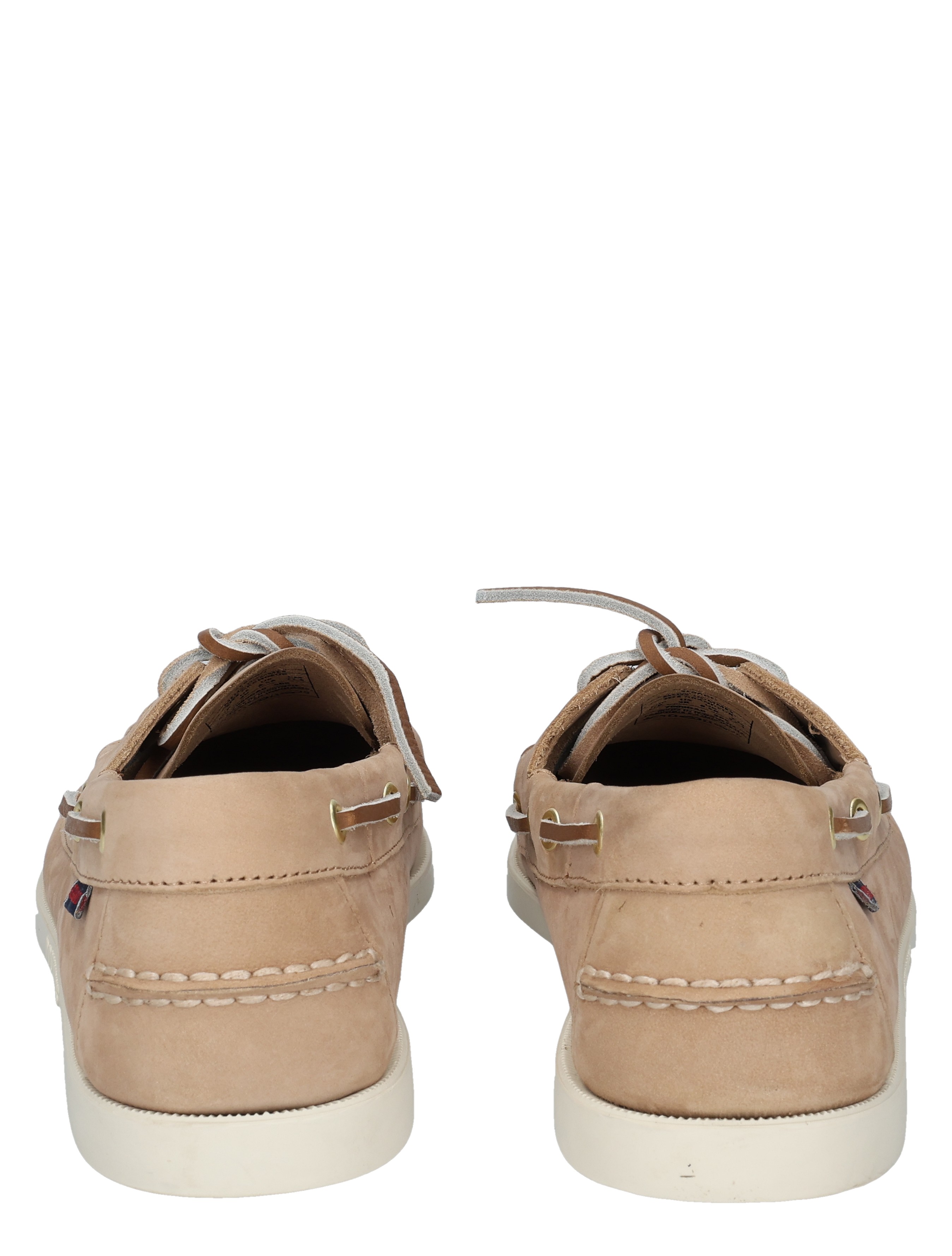 Sebago - Dockside Portland Boat Shoe Men 906 Beige Camel - Heren - Bootschoenen - 49802_77_6