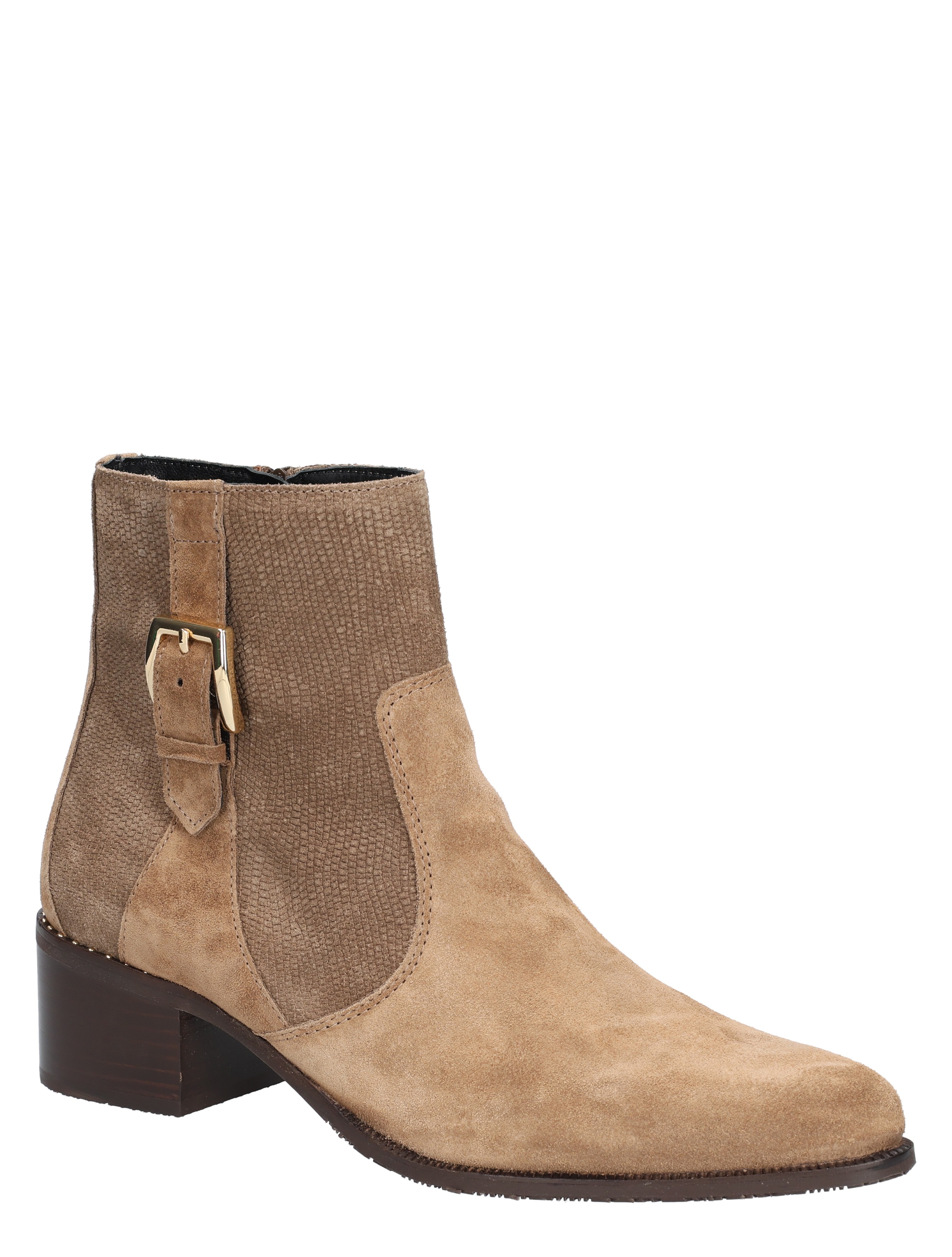 Floris van Bommel - Evi SFW-50065 34-01 Taupe G-Wijdte - Dames - Boots - Enkellaarsjes - 49296_77_3