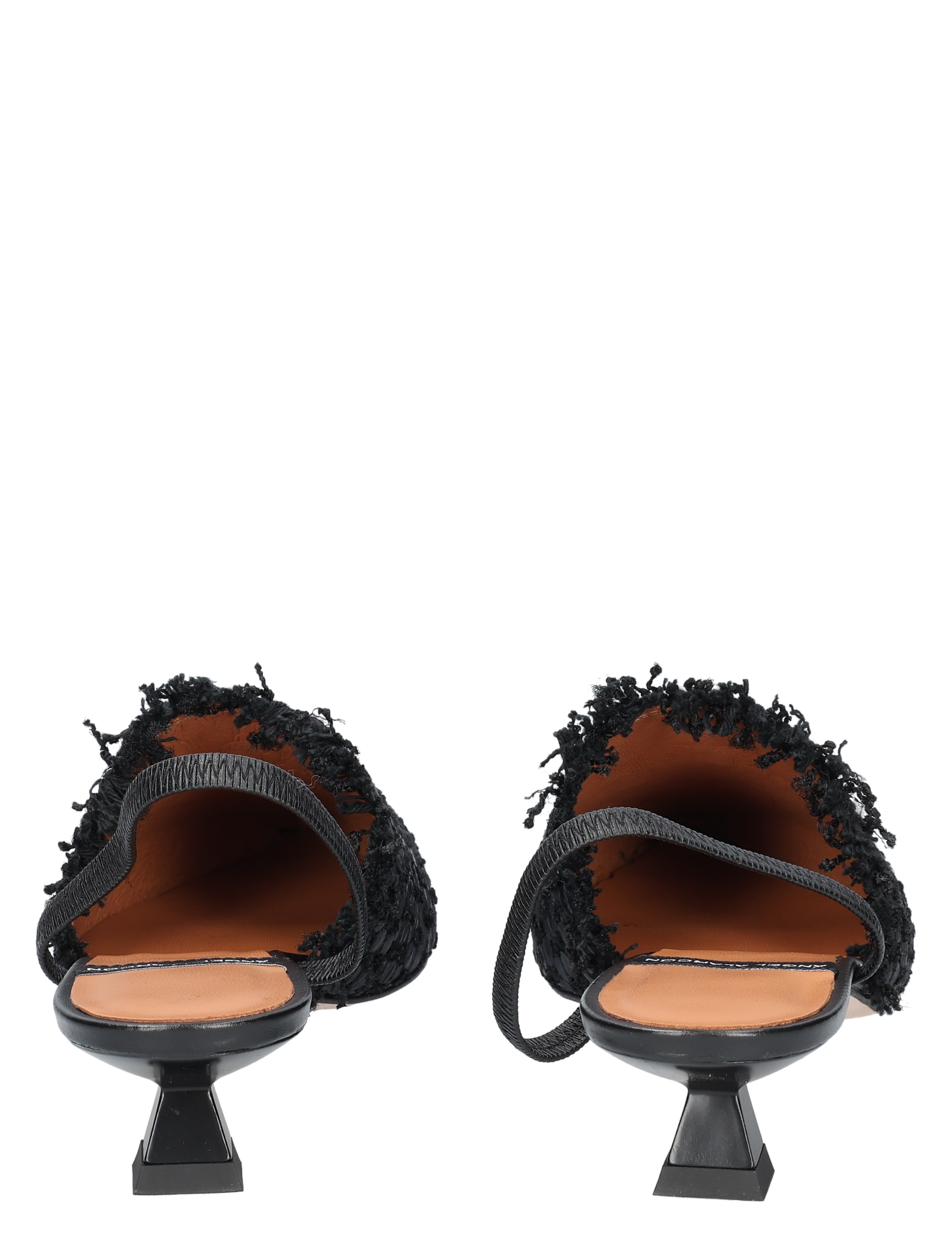 Angel Alarcon - 25009-530B Rafia Black - Dames - Ballerinas - 47947_11_6