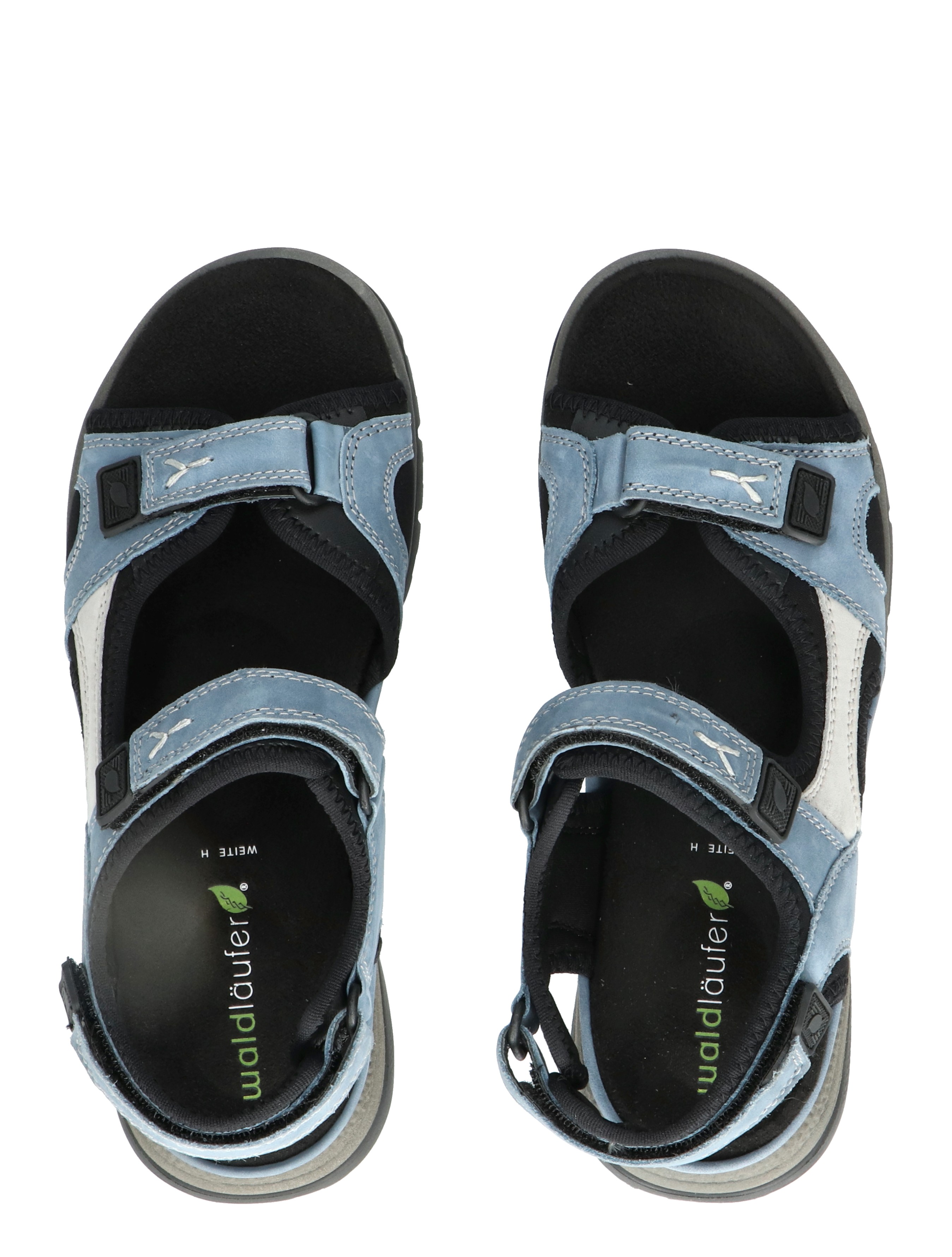 Waldlaufer - 769004 Black Denim H-Wijdte - Dames - Sandalen - 47503_31_7