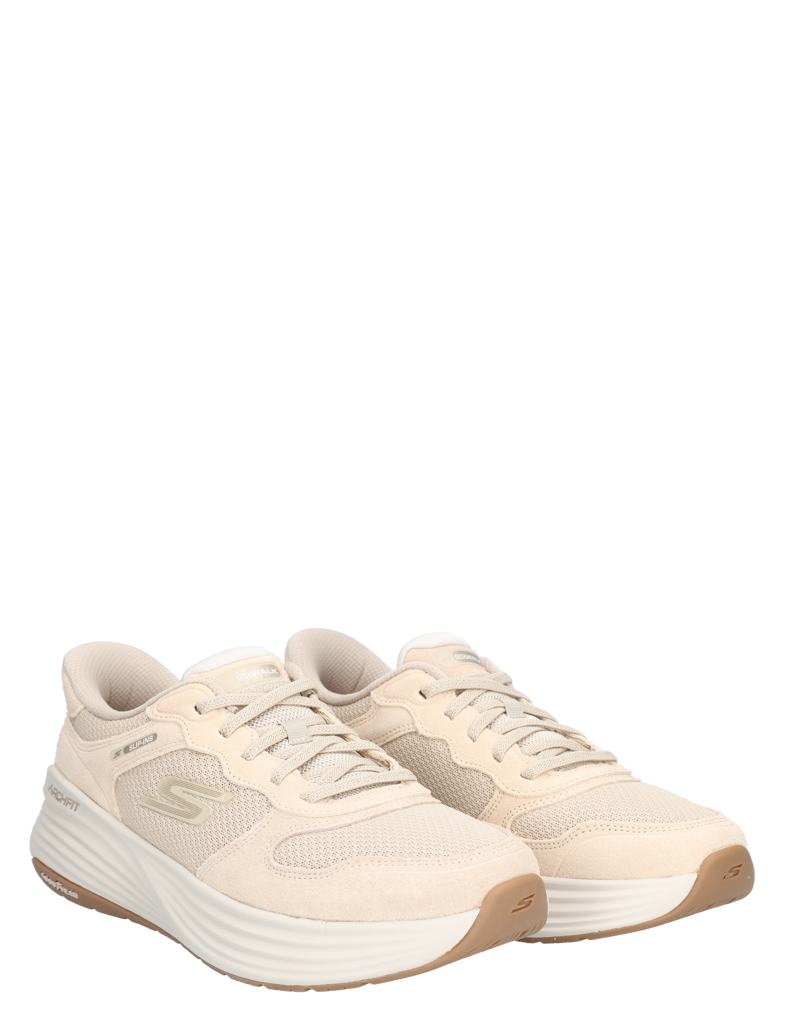 Skechers - Slip In Go Walk Stability 125963 Taupe - Sneakers - Dames - Lage Sneakers - 48197_77_5