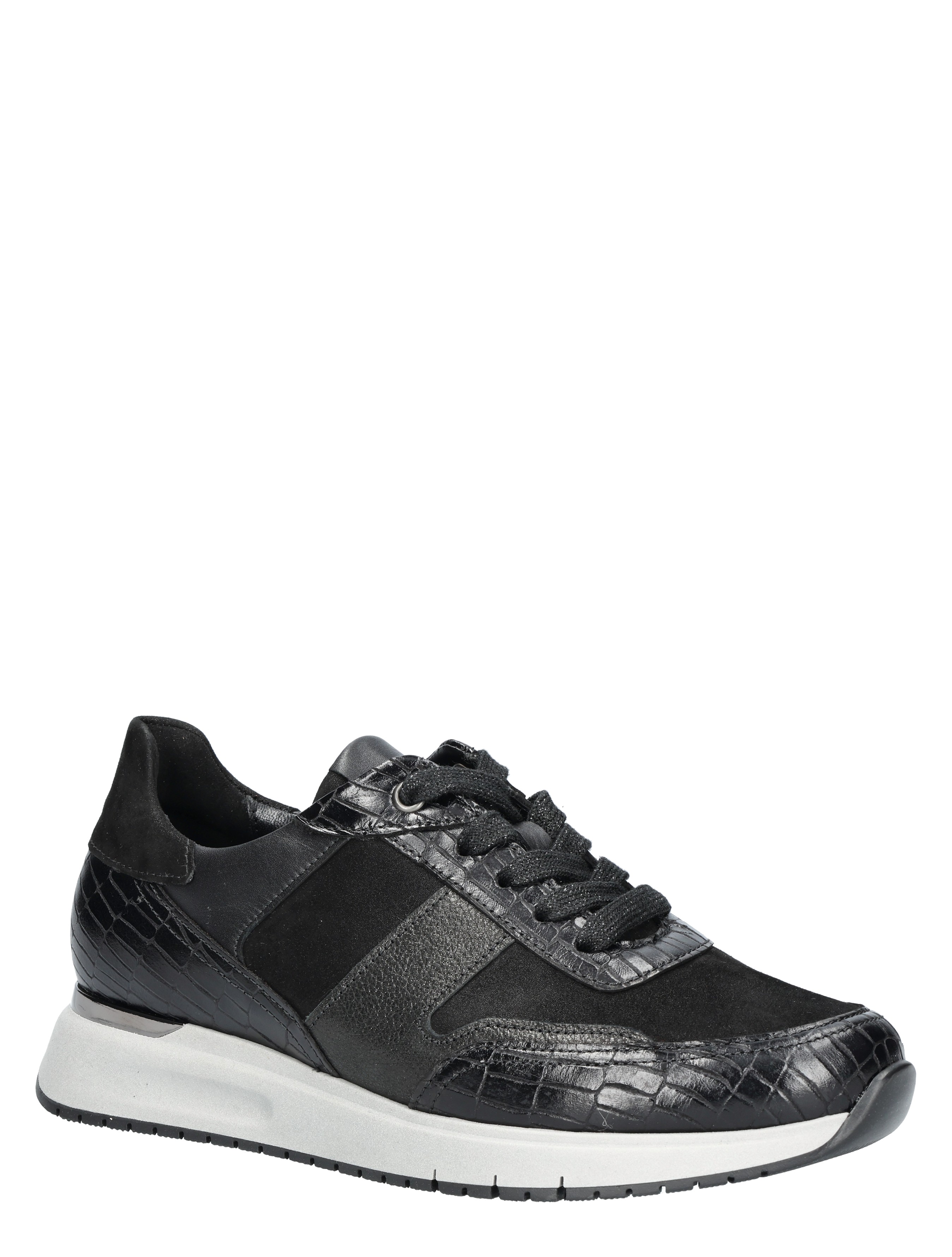 Gabor - 76.445.17 Black H-wijdte - Dames - Veterschoenen - Casual Veterschoenen - 48908_11_3