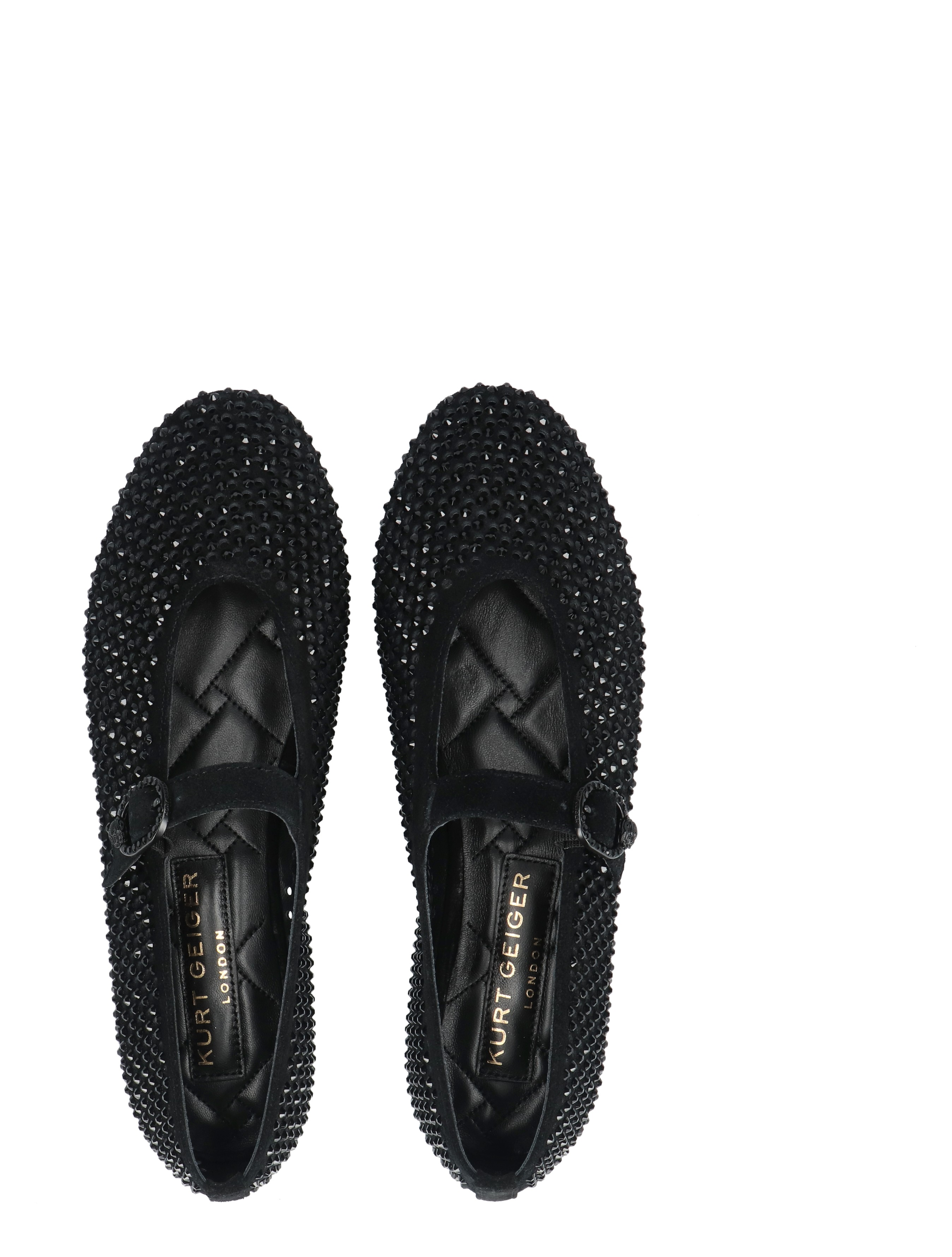 Kurt Geiger - Mayfair Ballet Flat 00 Black - Ballerinas - Dames - 49595_11_8