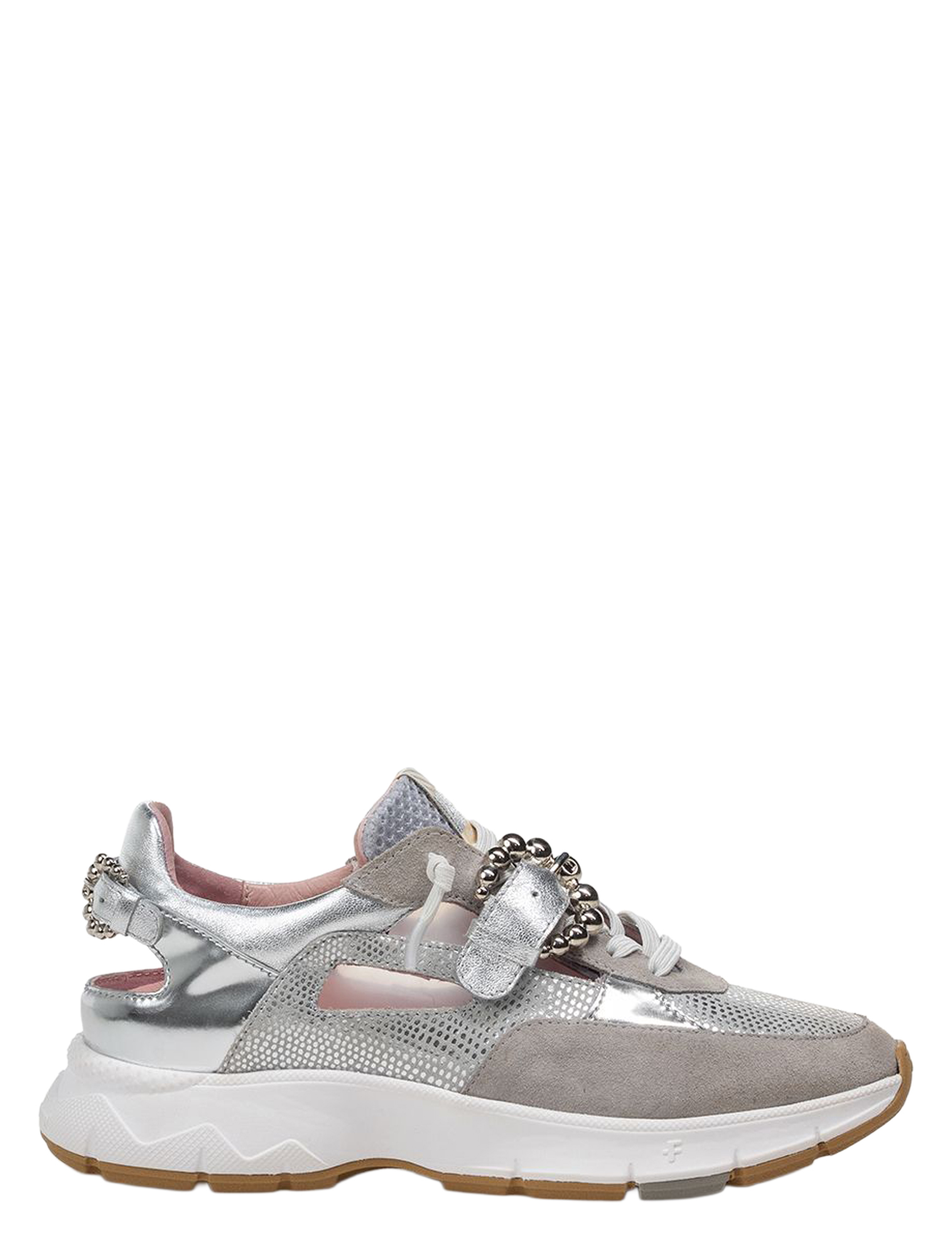 Floris van Bommel - Daysi 10155 08.02 Silver - Sneakers - Dames - Lage Sneakers - 51482_54_1