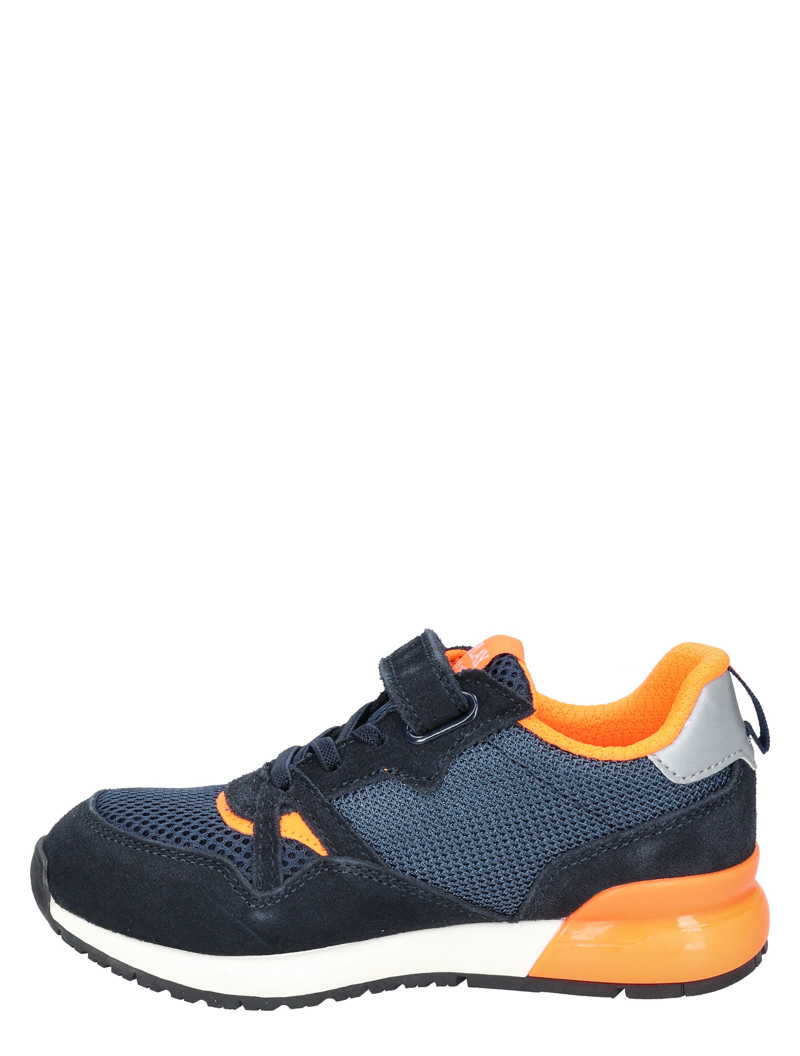Replay - Shoot 14 JS290030L 3452 Navy Fluo Orang - Sneakers - Lage Sneakers - Jongens - 49844_33_2