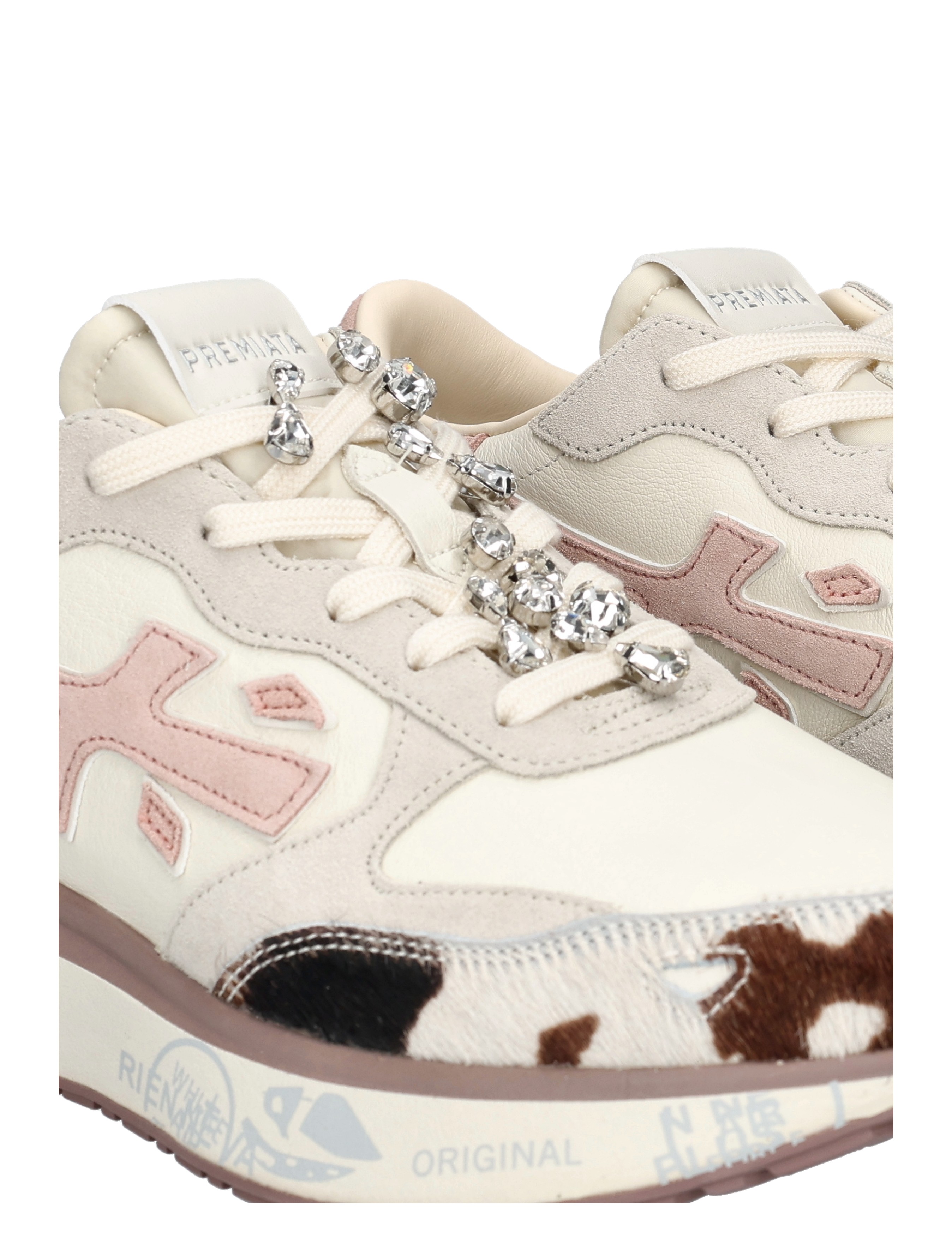 sneaker, lente laces, crystal detailing, suède, camouflage print