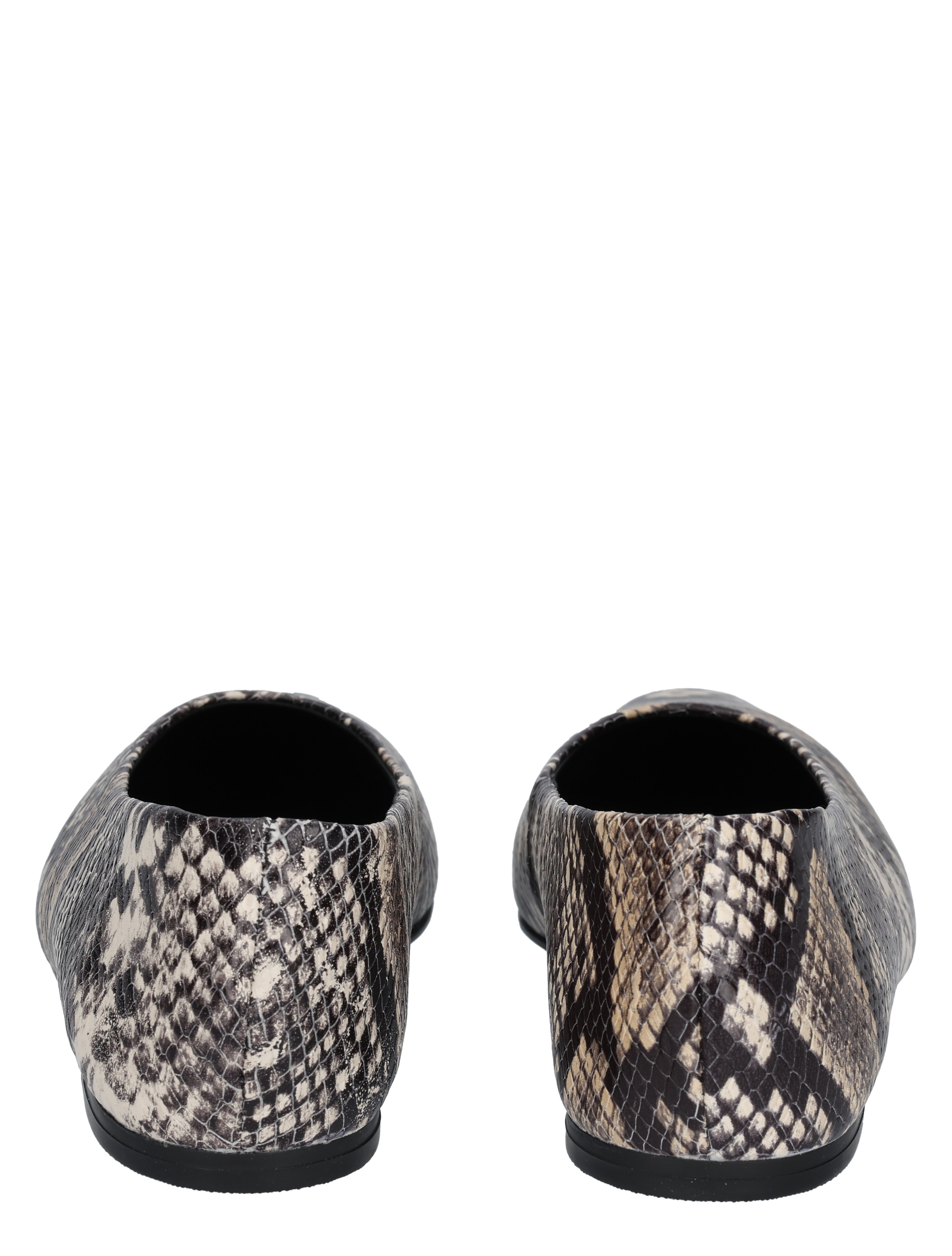 Miss Behave - Xanna Beige Black Snake - Dames - Ballerinas - 48321_71_6