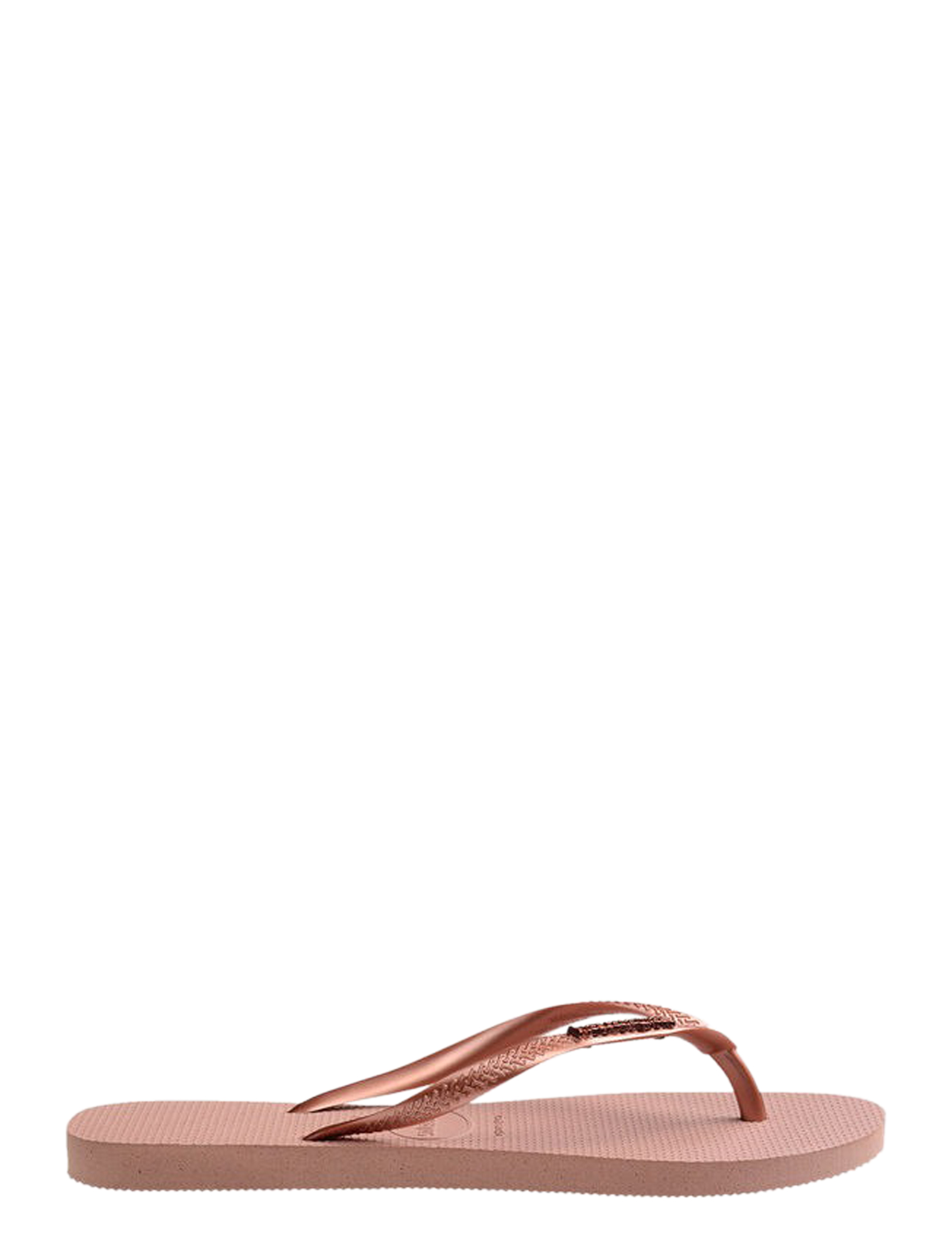 flip-flops, thong, rose-gold, rubber, footwear