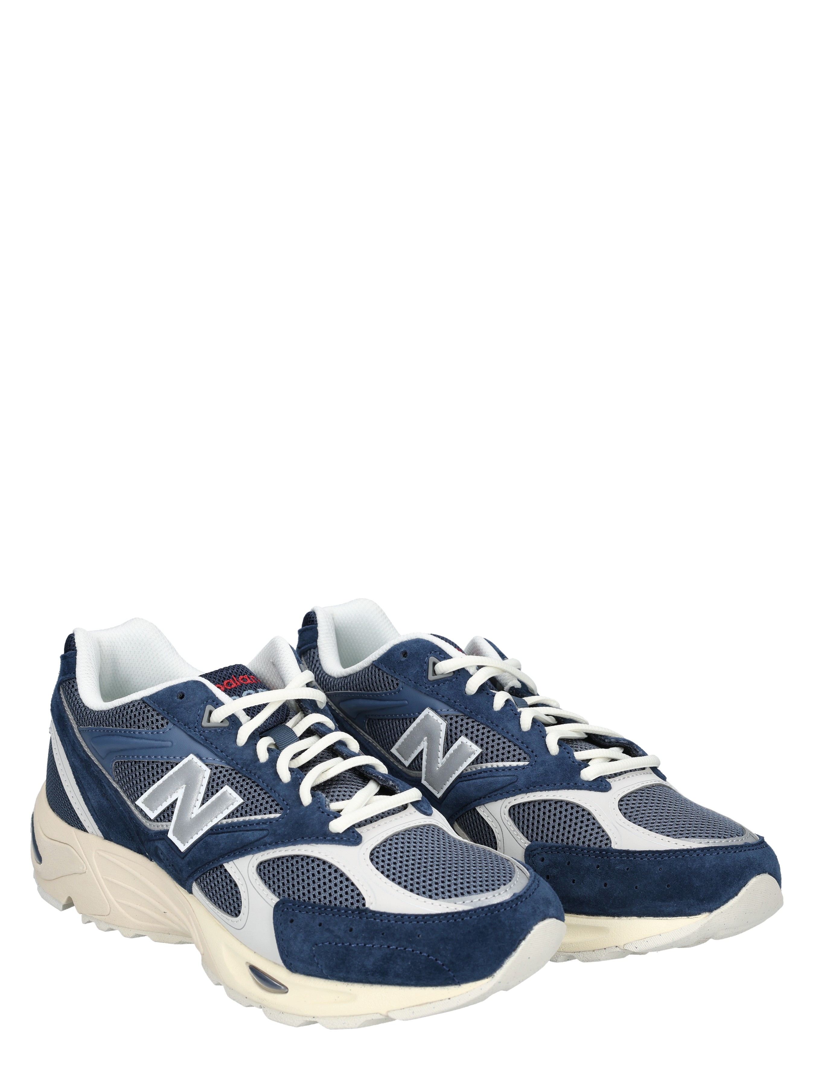 sneakers, stoere schoenen, grijs/blauw, mesh materiaal, veters