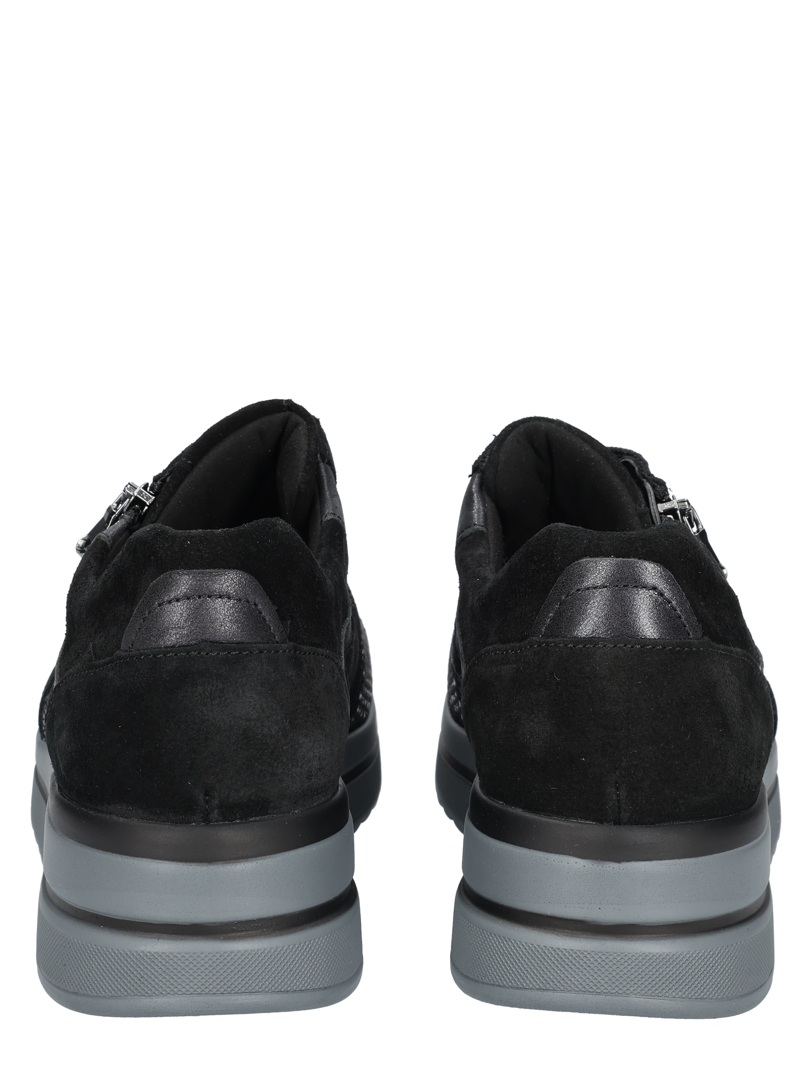 Waldlaufer - 669K01 501 001 Black K-Wijdte - Dames - Veterschoenen - Casual Veterschoenen - 48869_11_6