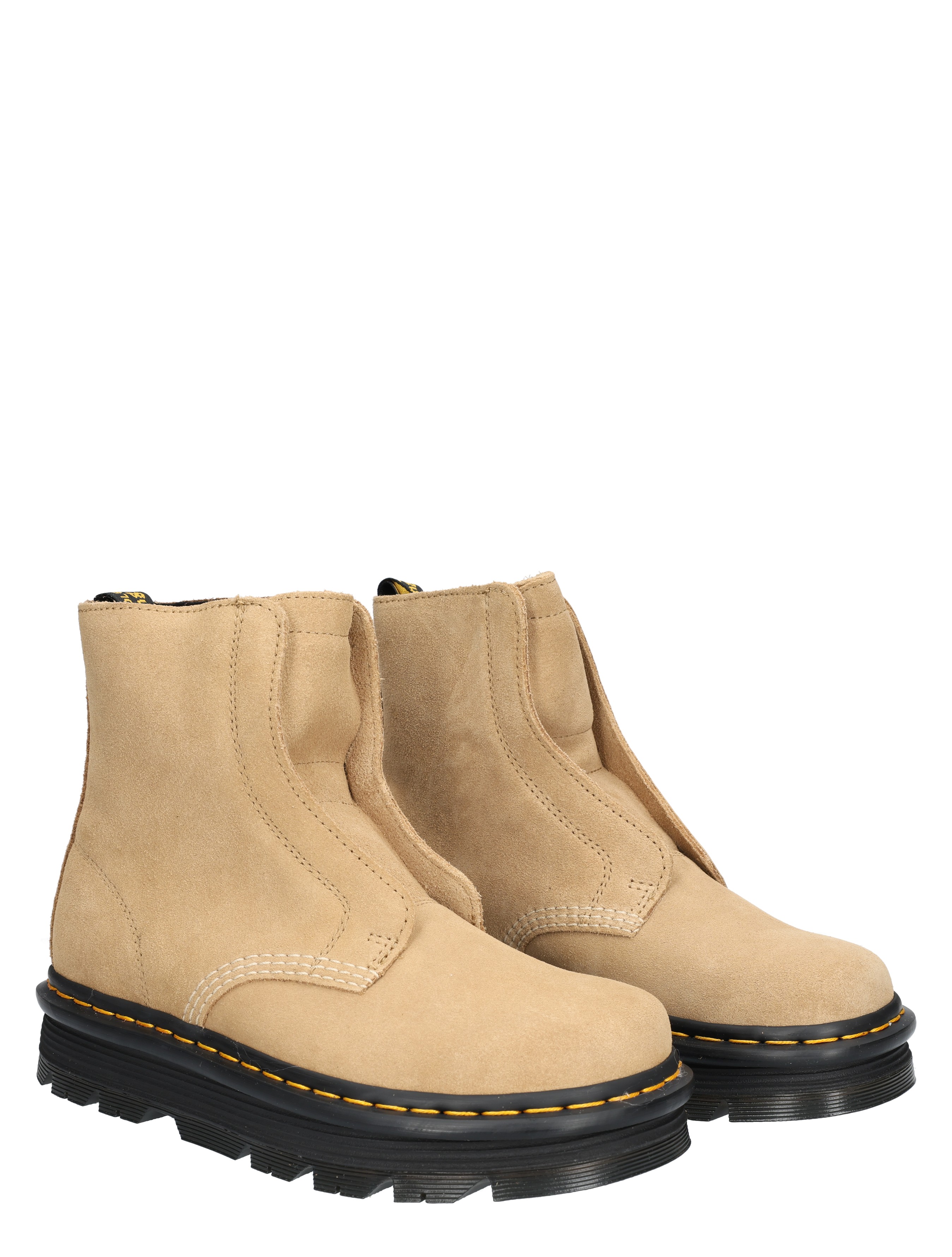 Dr. Martens - Zebzag Lace Less Savanah Tan - Dames - Boots - Enkellaarsjes - 48221_77_5