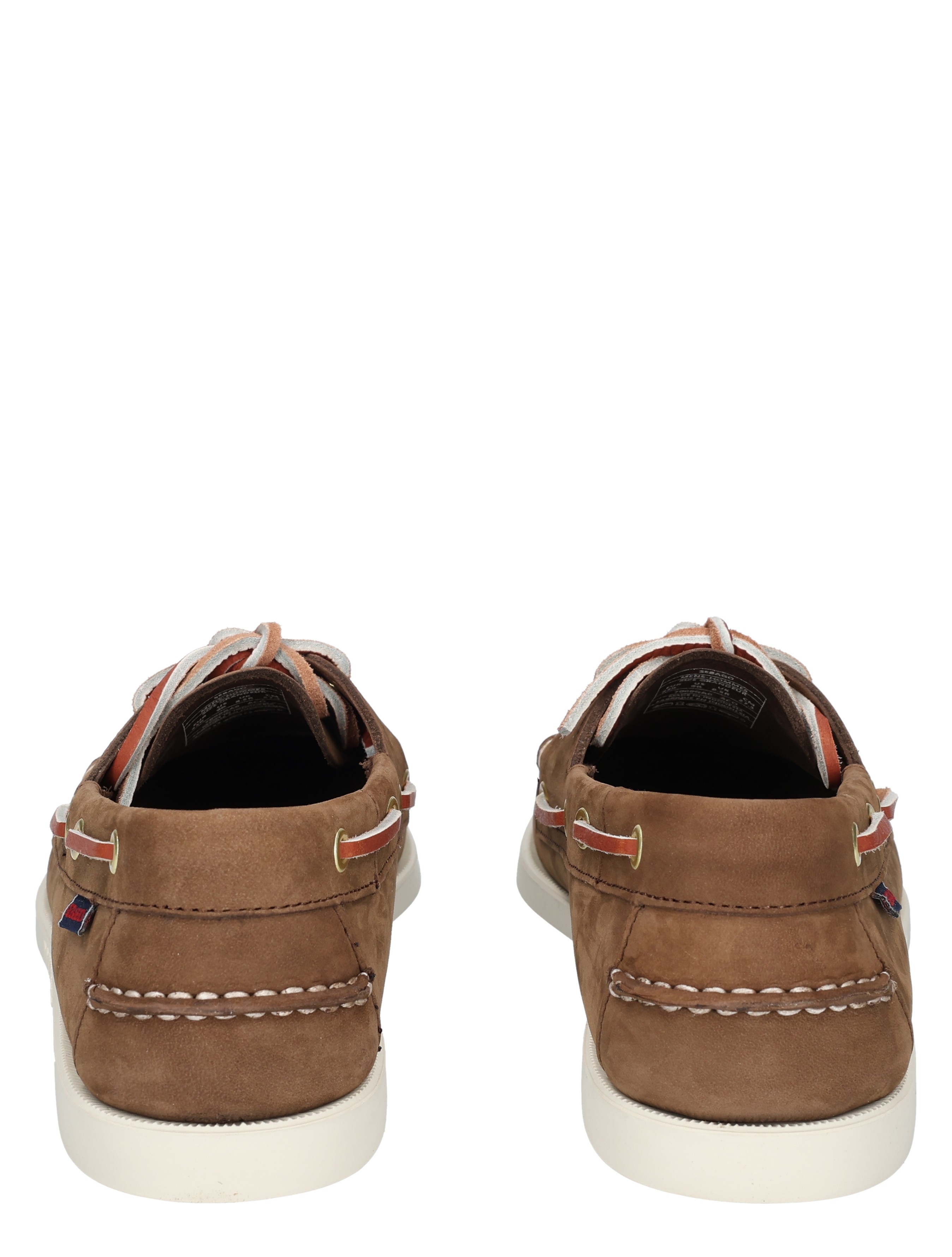 Sebago - Dockside Portland Nubuck ACO Brown - Heren - Moccasins - 49802_22_6