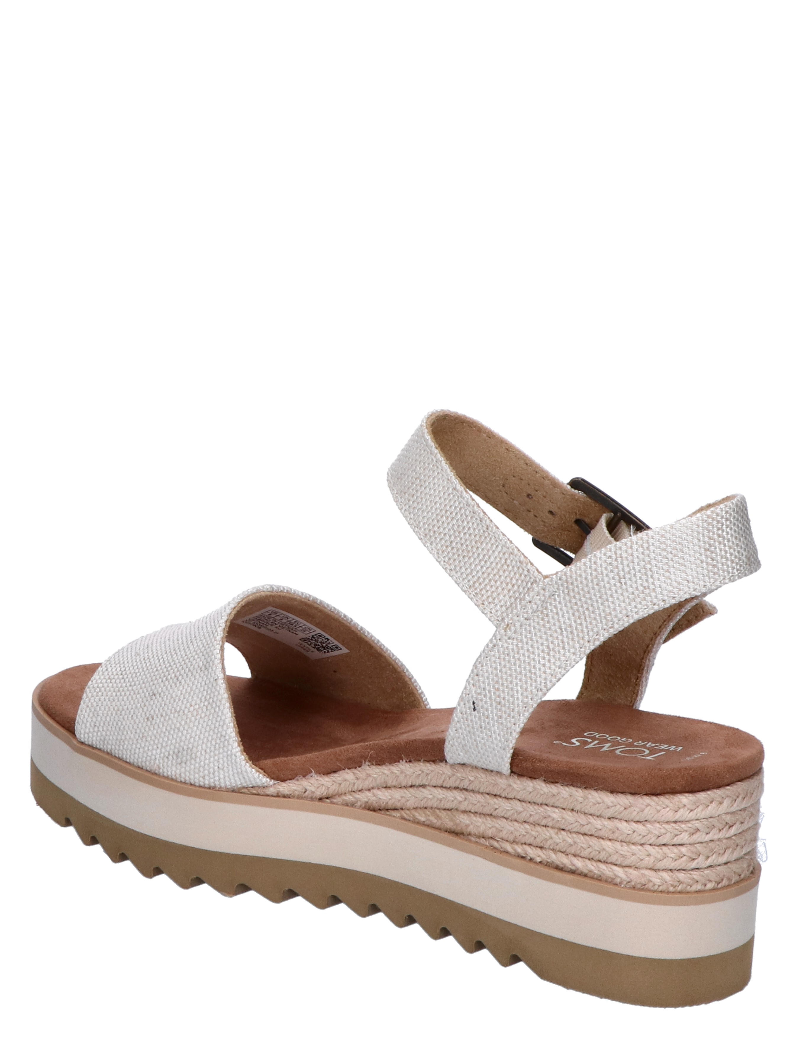 Toms - Diana Yarn Natural - Dames - Sleehakken - 43768_77_4