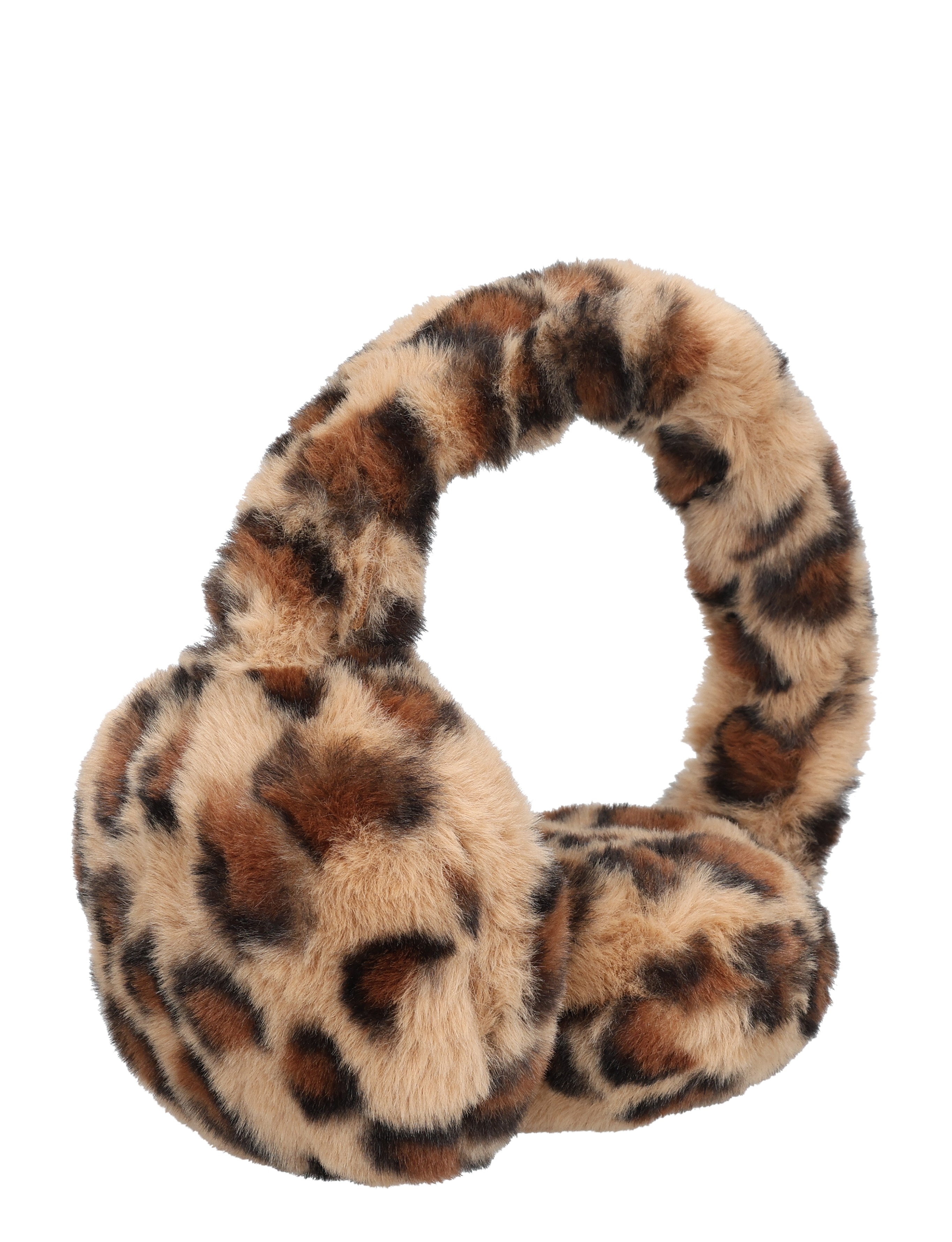 Barts - Big Fur Earmuffs 6196 37 Print Brown - Dames - Mutsen - 49368_22_1