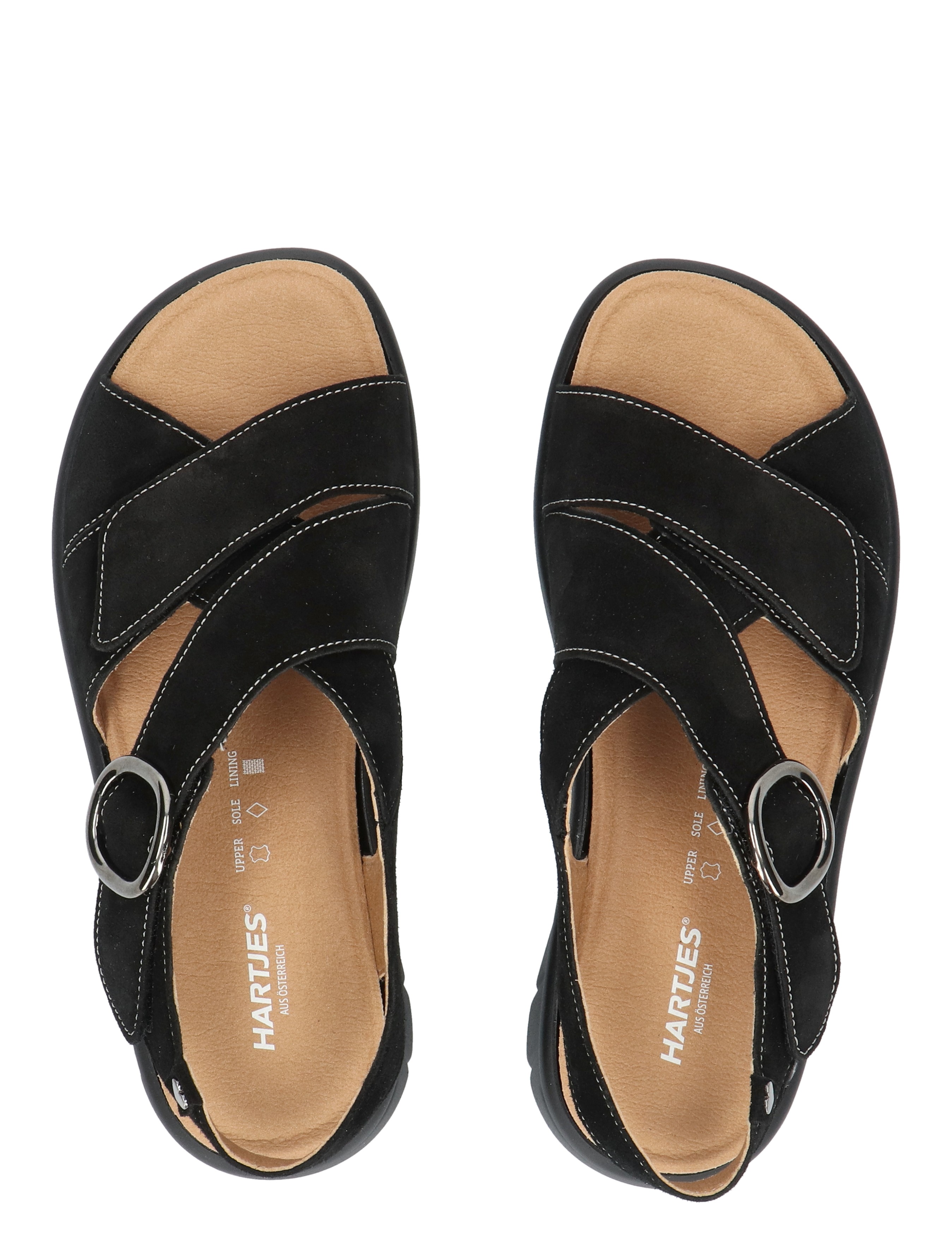 Hartjes - Calypso Black K-Wijdte - Dames - Sandalen - 50532_11_7
