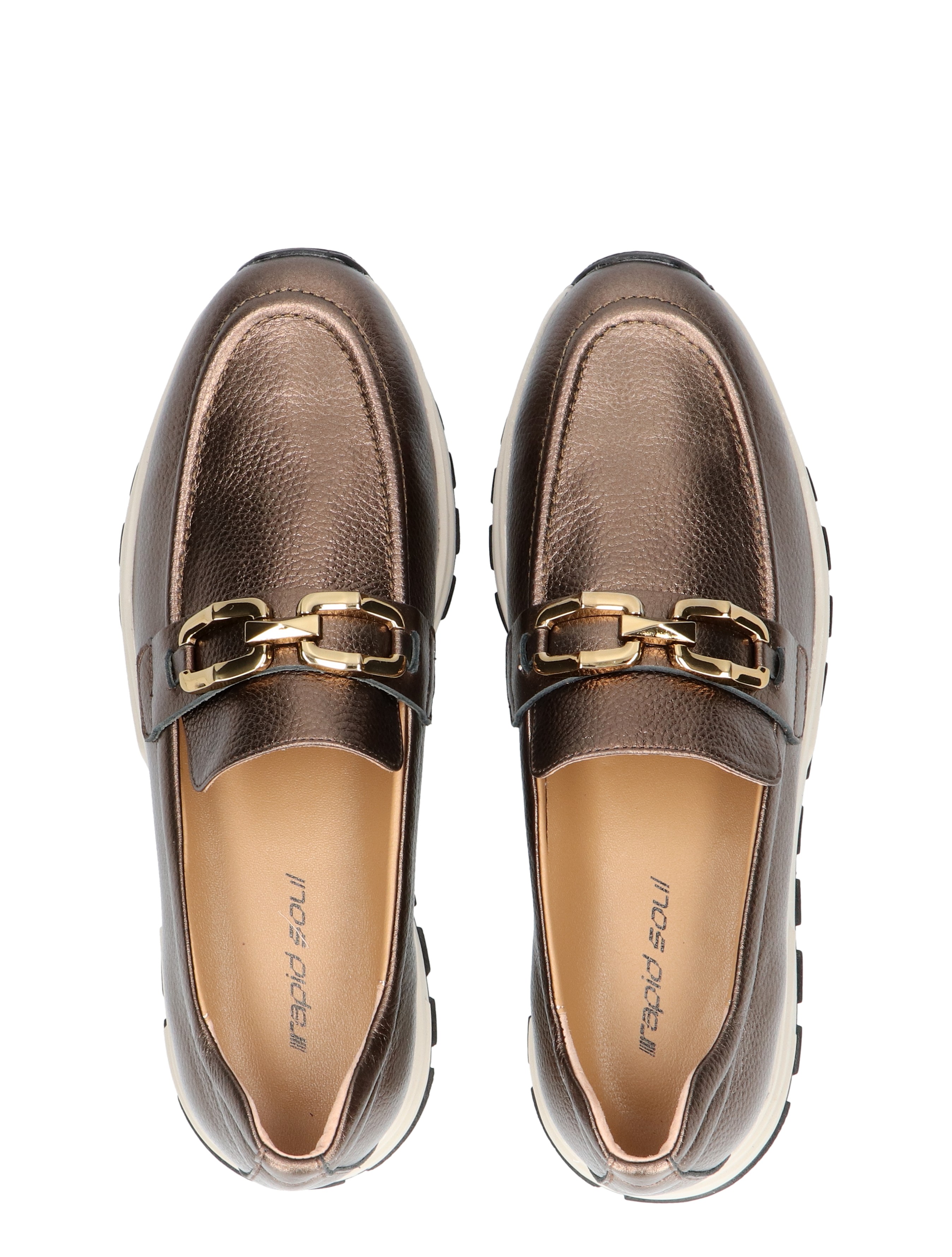Rapid Soul - Yza 2545130 Bronze Leather - Dames - Loafers - 49472_53_7
