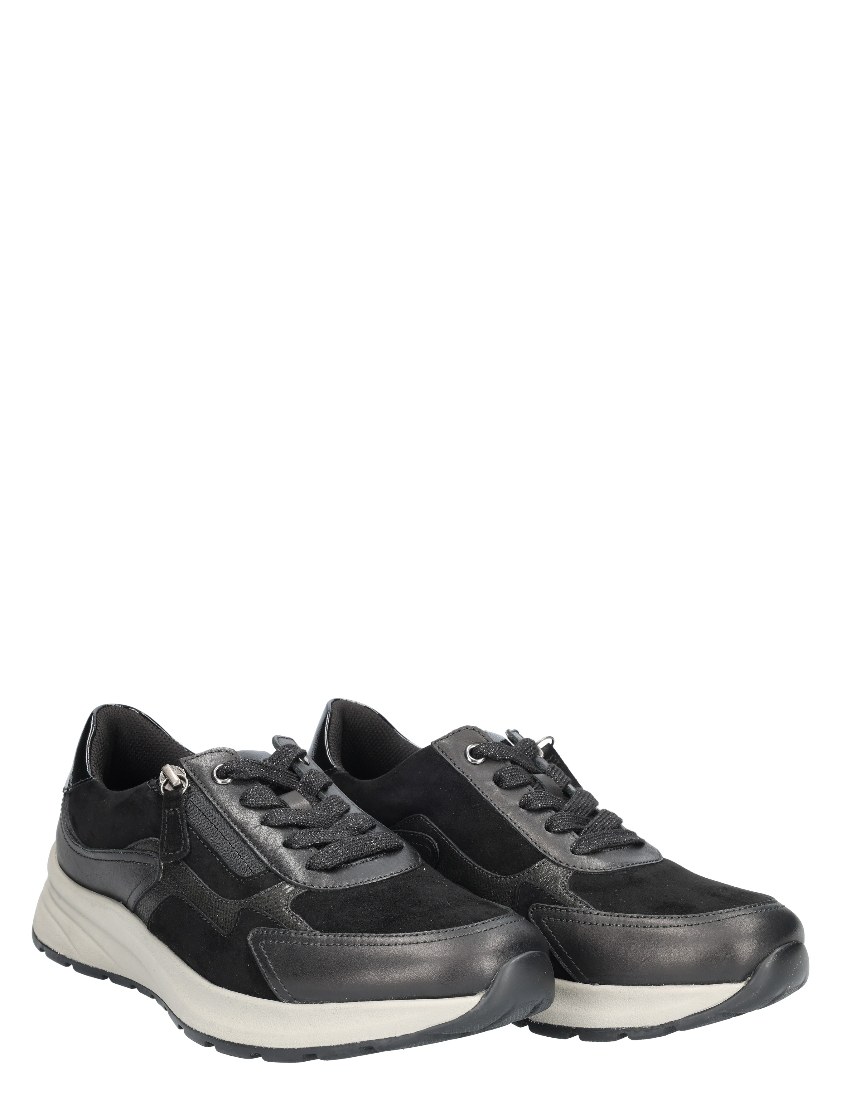 Gabor - 76.598.47 Black K-Wijdte - Dames - Veterschoenen - Casual Veterschoenen - 48910_11_5