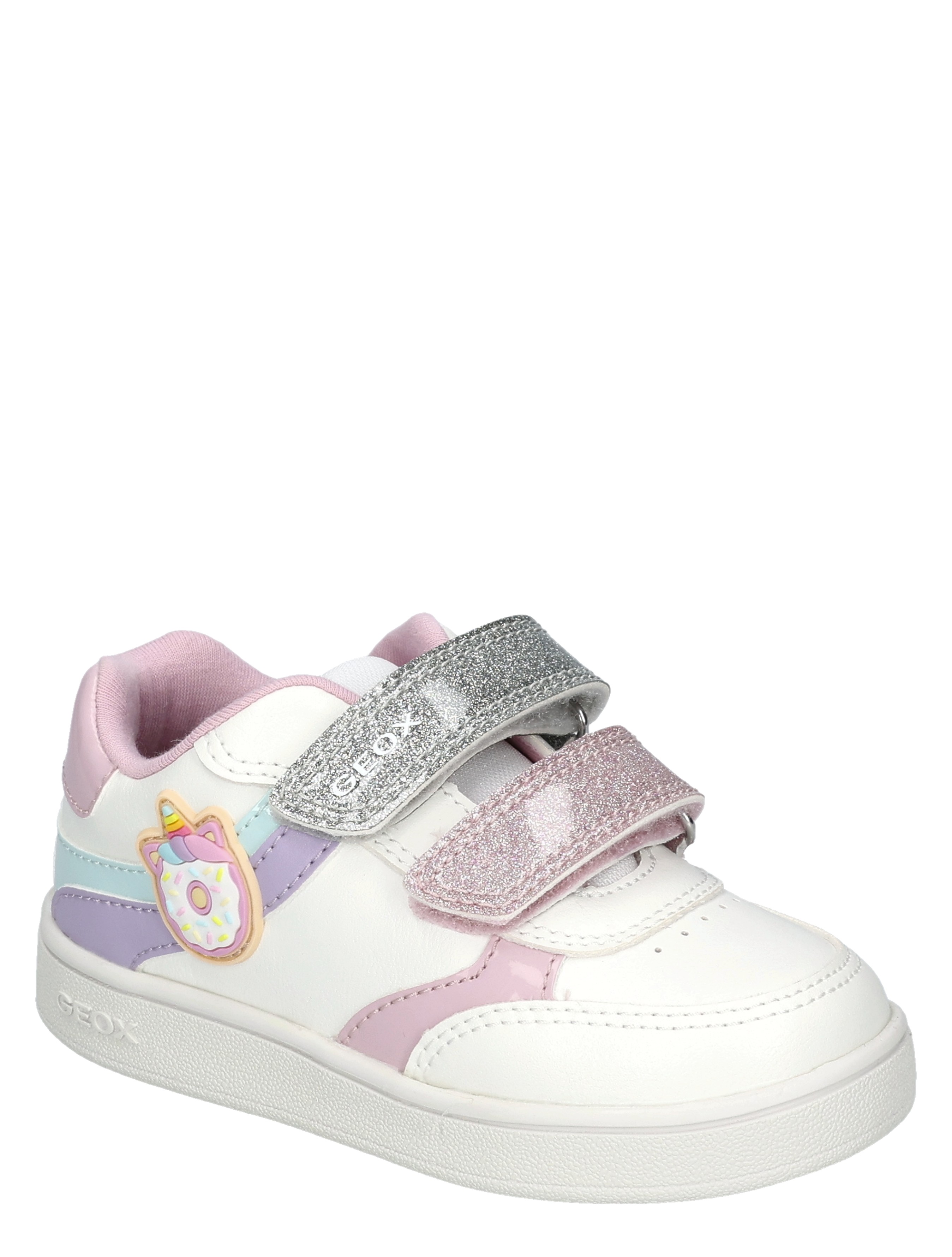 Geox - B555MB Optic White - Meisjes - Klittenbandschoenen - 49746_84_3