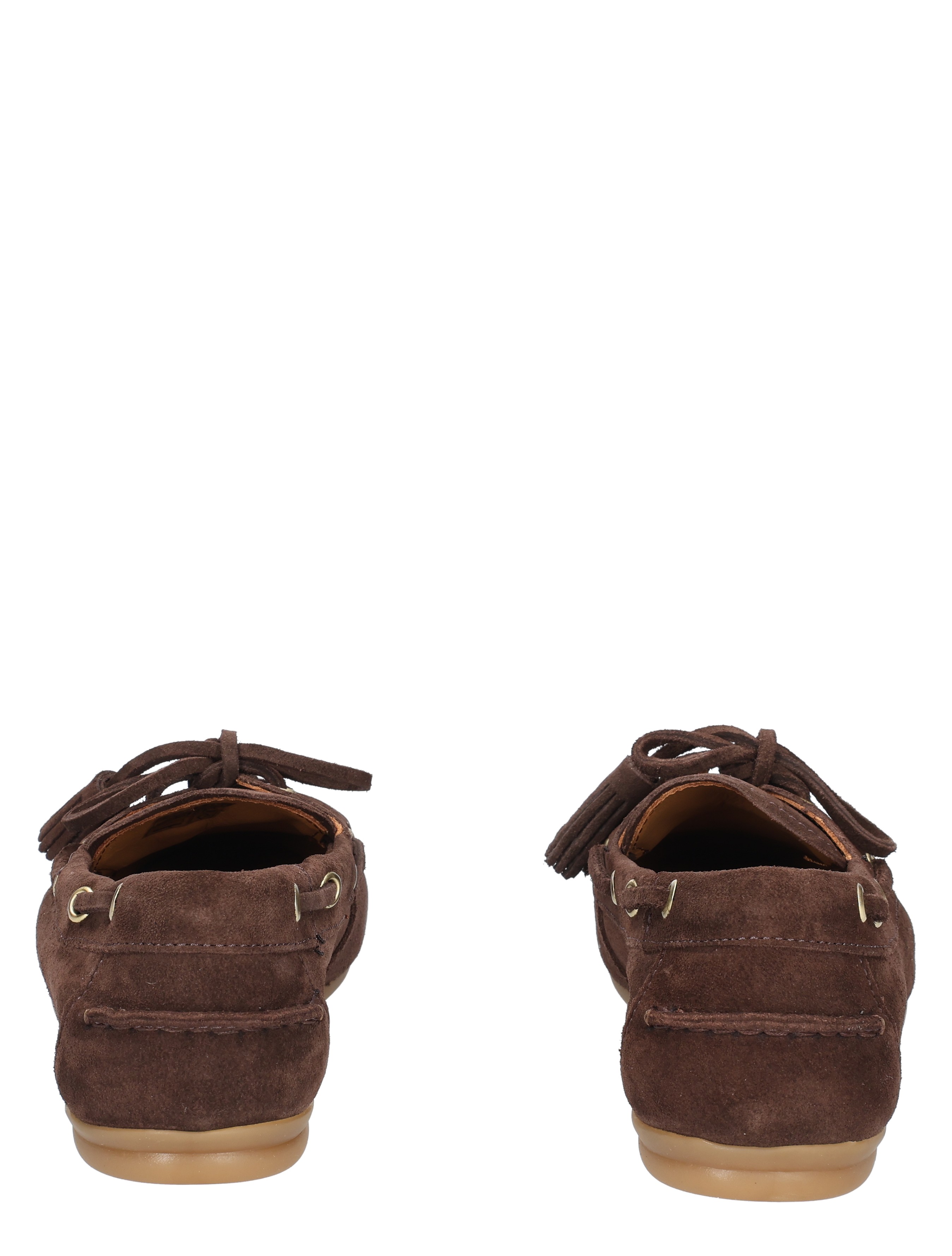 Toral Shoes - Shima Suede Moccasin Brown Gold - Dames - Loafers - 49646_22_6
