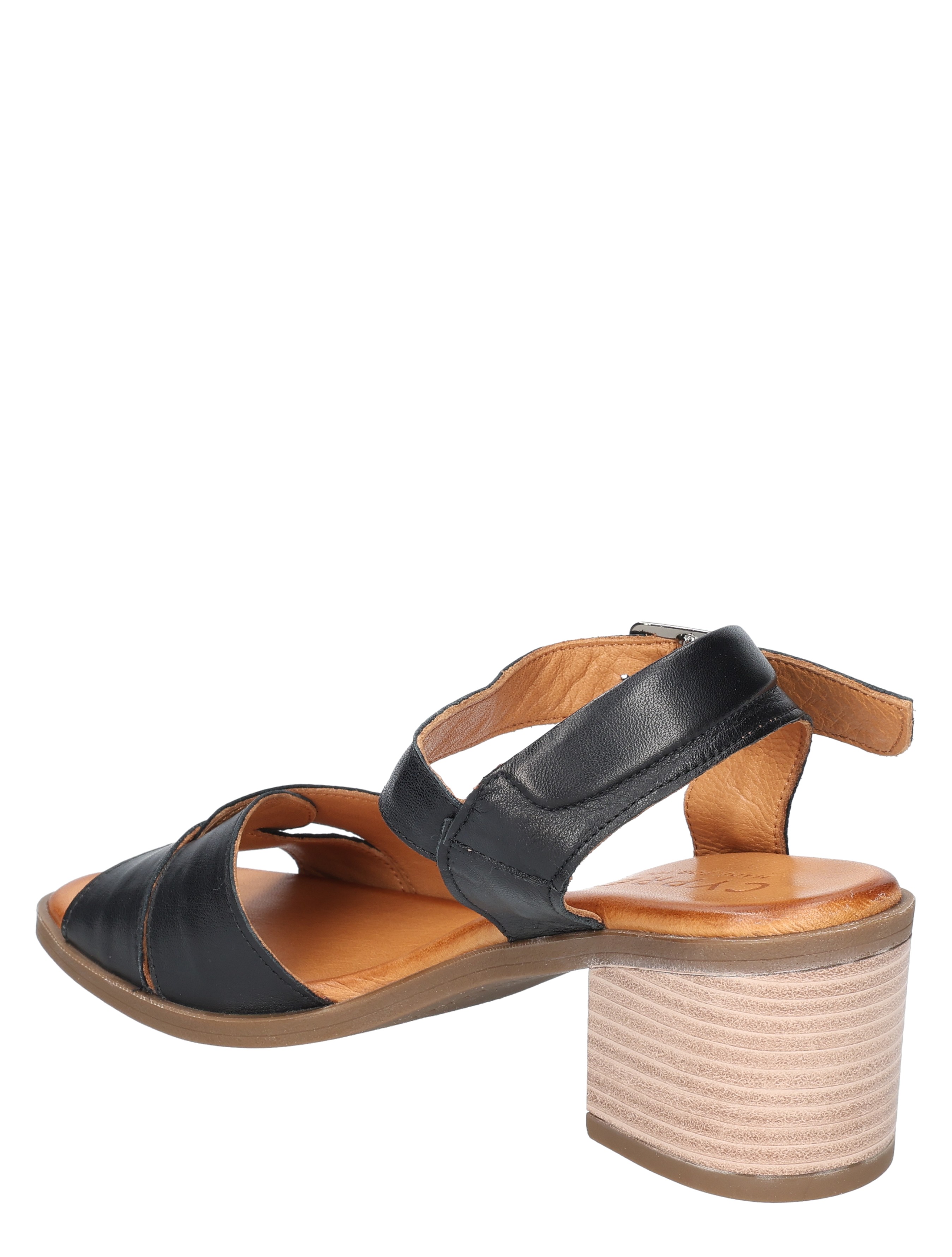 Cypres - Zoemi 2616148 Black Leather - Dames - Sandalettes - 50858_11_4