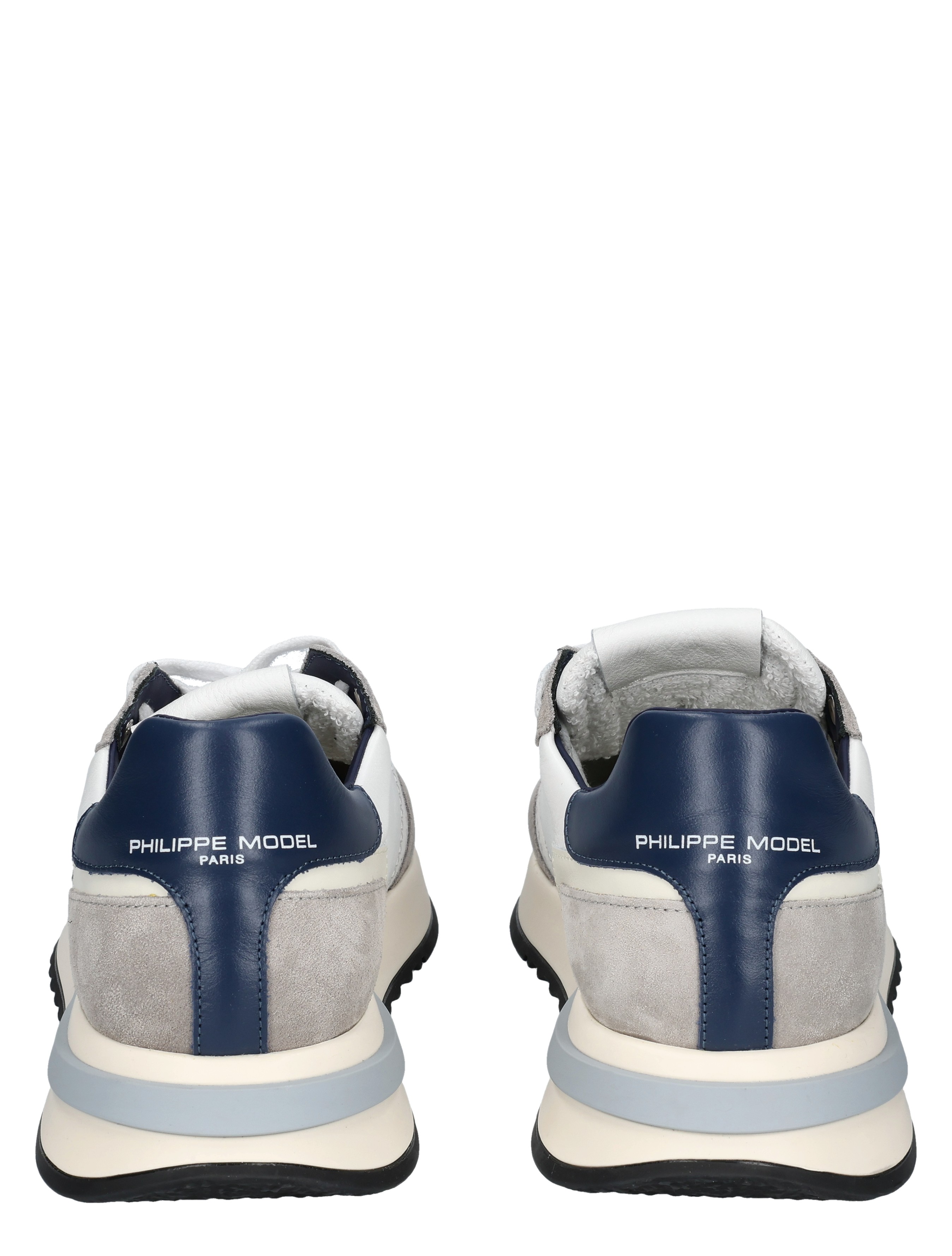 Philippe Model - TYLU Tropez 2.1 Low Man V004 Veau Blanc Blue - Heren - Lage Sneakers - Sneakers - 49969_83_7
