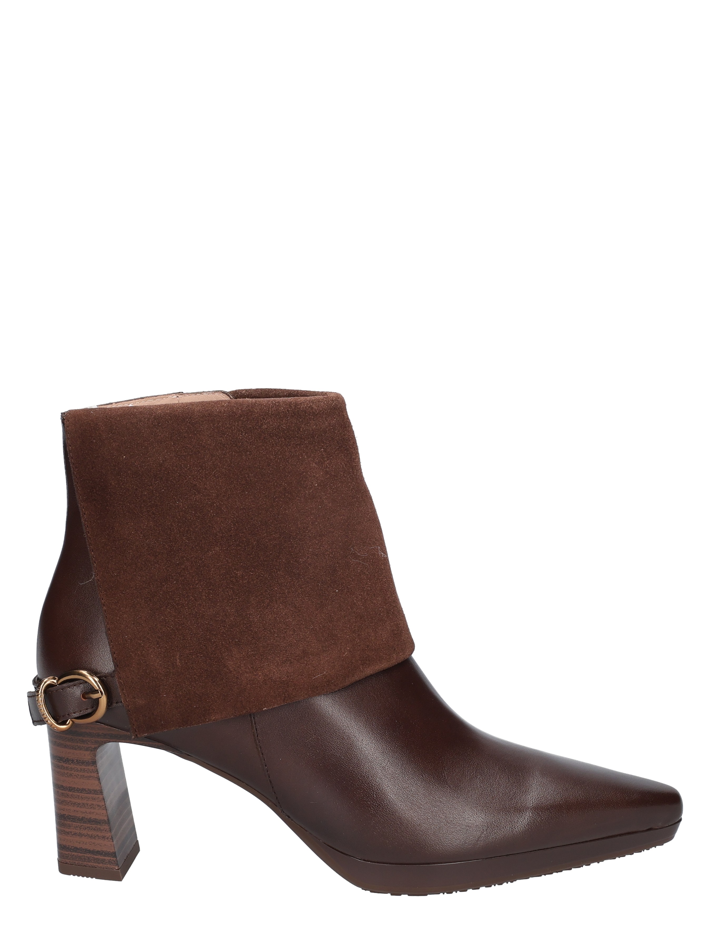 Hispanitas - HI265229 Soho Espresso Velour Espresso - Dames - Boots - Enkellaarsjes - 52055_22_1