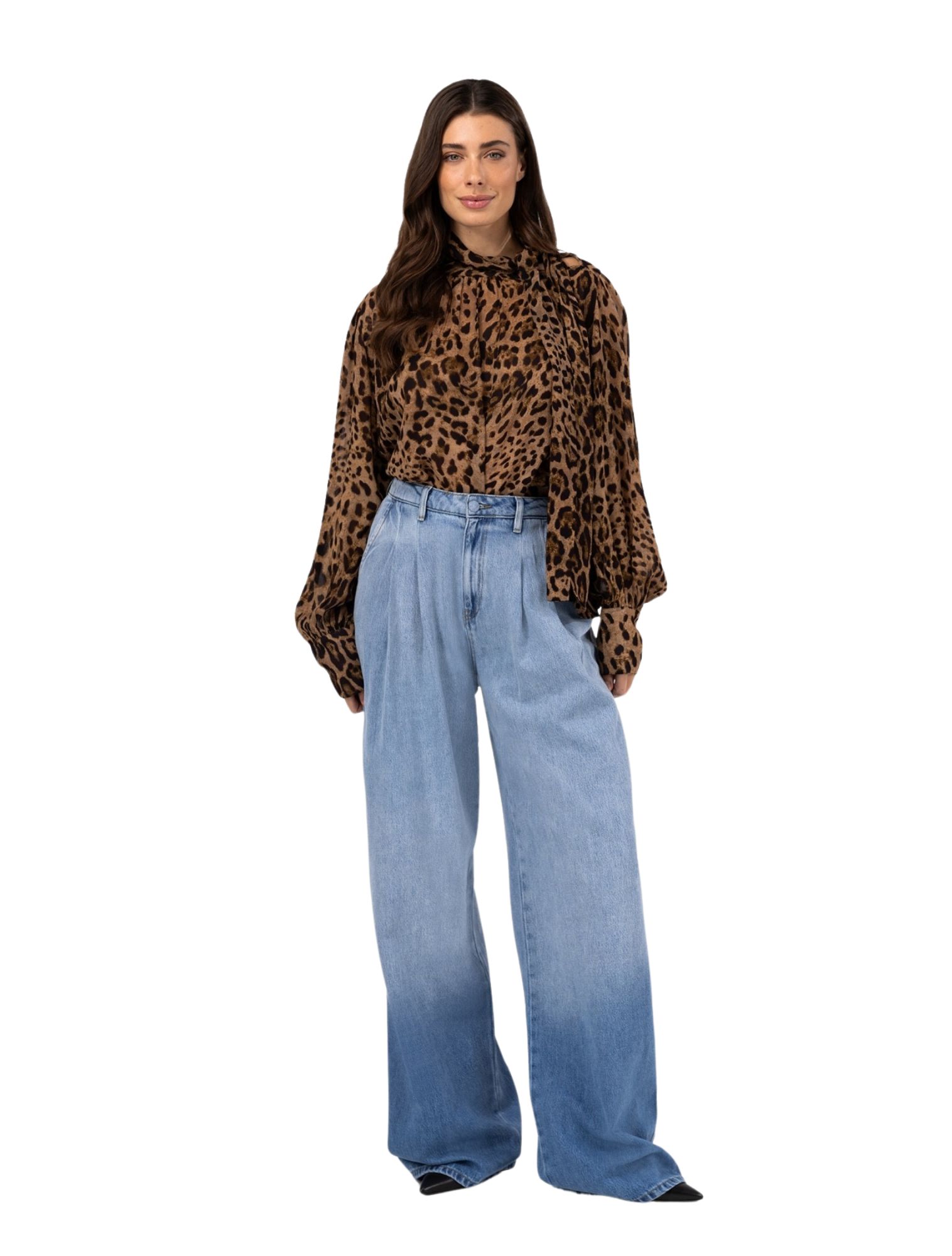 Ibana - Trixie 302540074 Leopard - Dames - Blouses - 48004_21_3