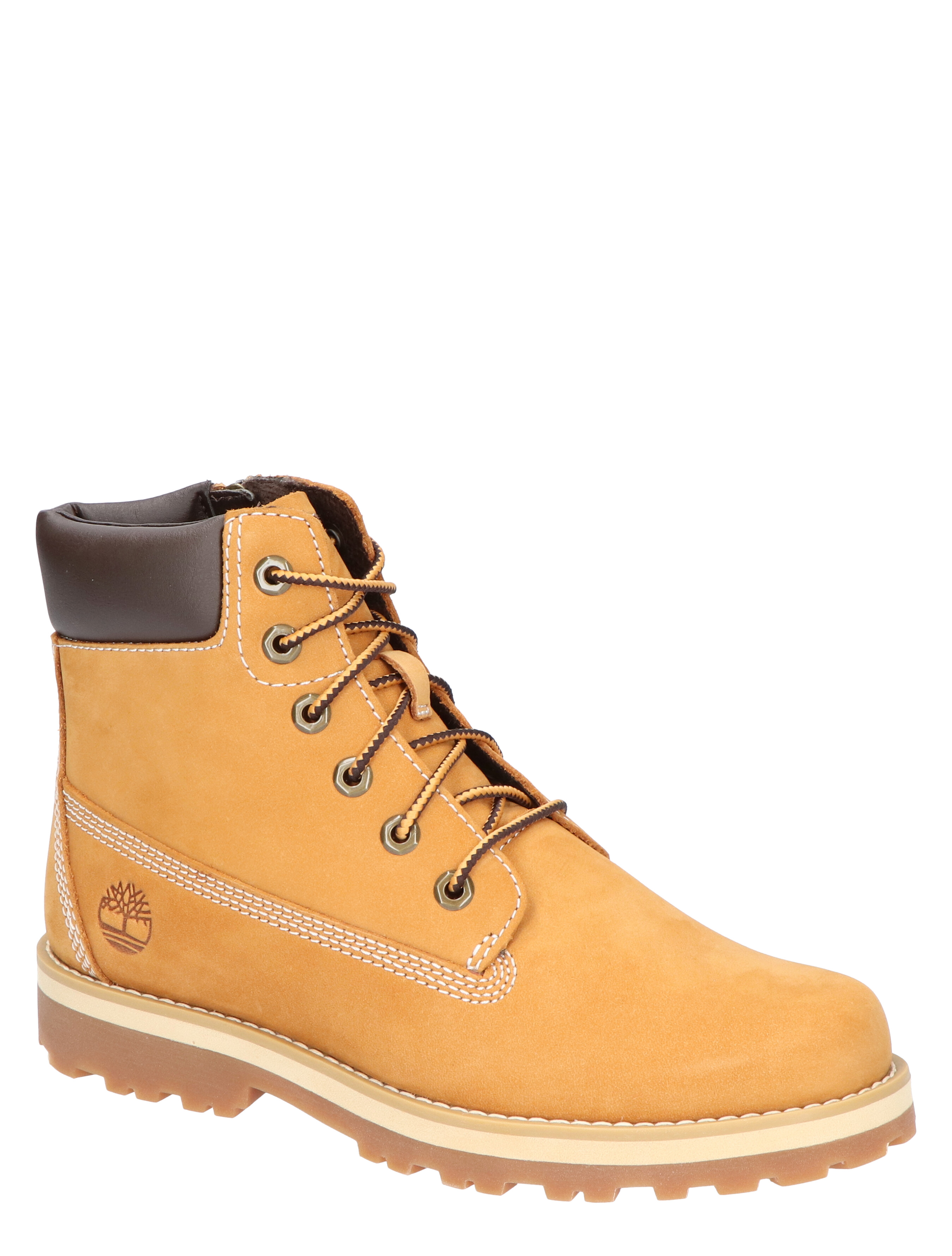 Timberland - Courma Kid 6 Inch Boot Wheat Nubuck - Meisjes - Jongens - Veter Boots - Boots - Boots - Veter Boots - 29752_55_3