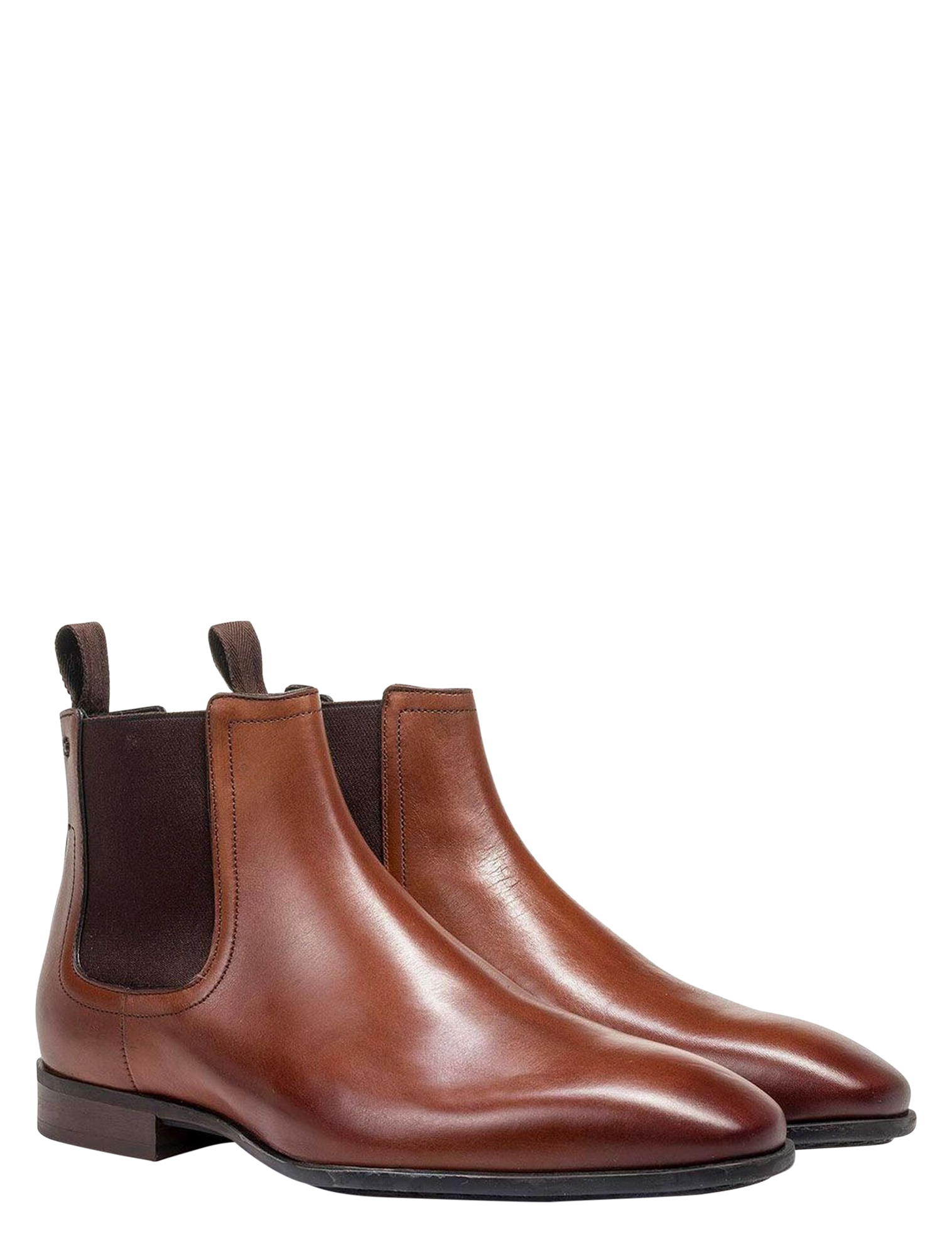 Van Bommel - Sella 60003 24-01 Dark Cognac G+Wijdte - Heren - Chelsea Boots - Boots - 43507_22_3