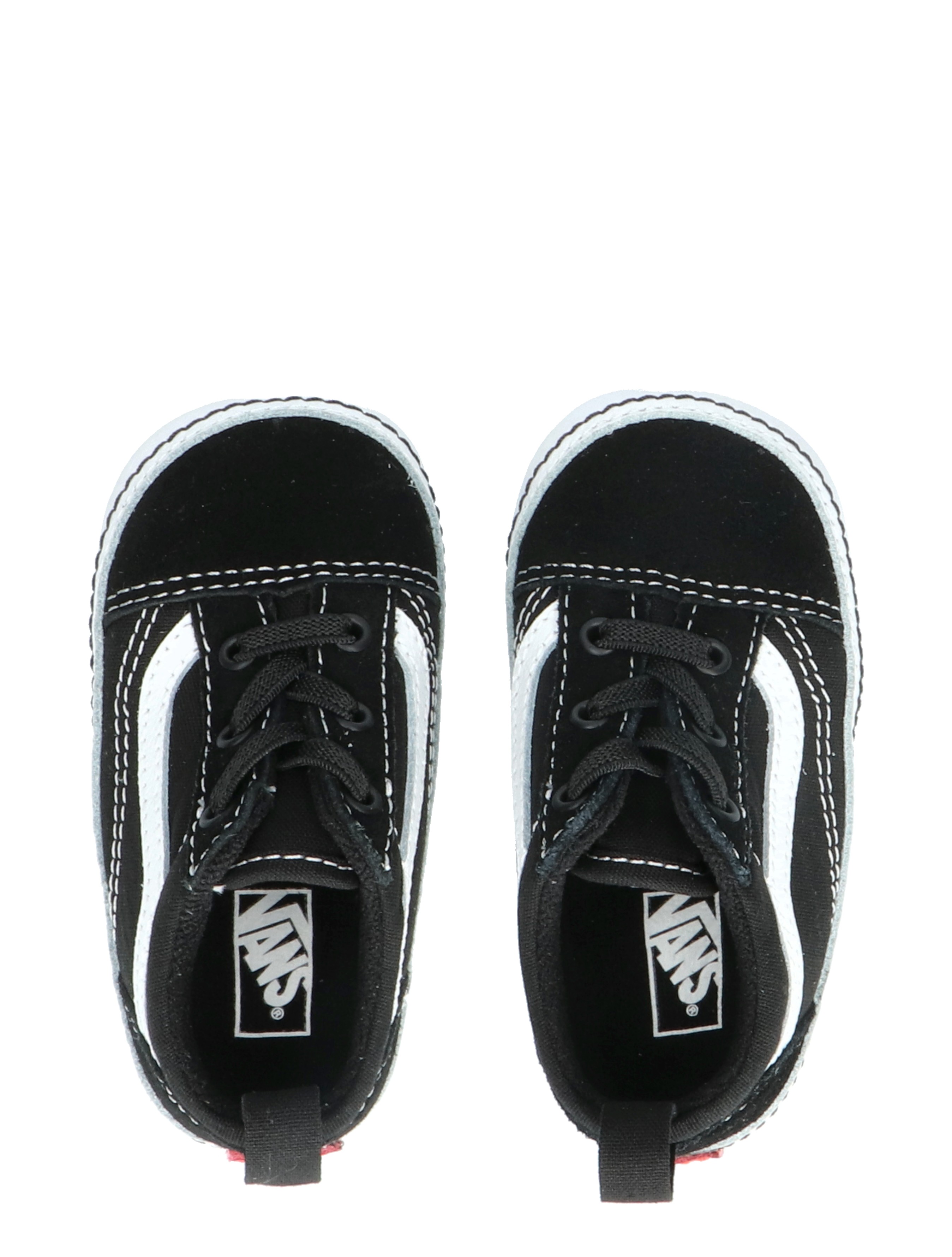 Vans - Old Skool Crib Black True White - Meisjes - Sneakers - Lage Sneakers - Lage Sneakers - Jongens - Sneakers - 46727_11_7