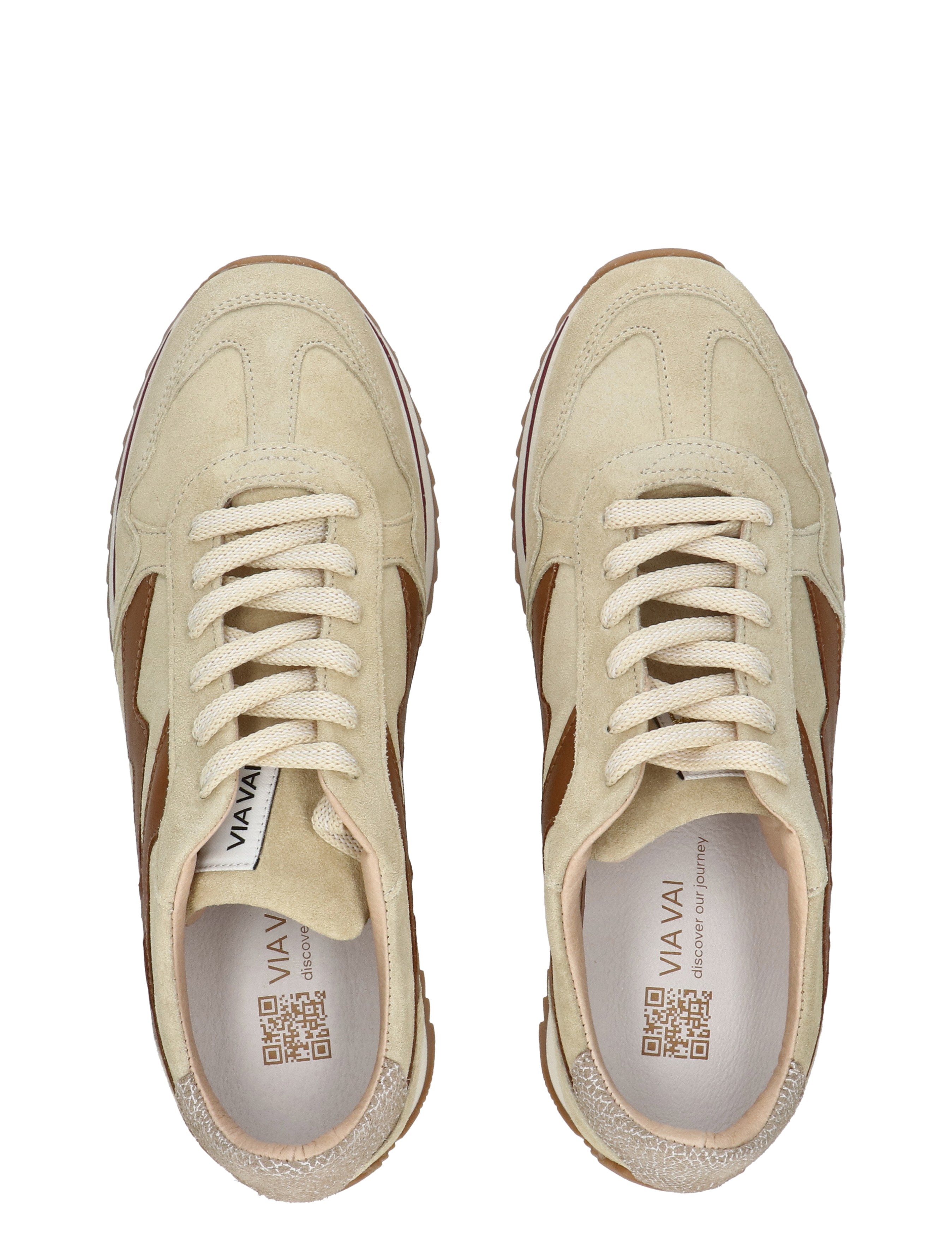 VIA VAI - 62230 Mikki Alex 07-716 Sierra Paglia - Sneakers - Dames - Lage Sneakers - 51183_55_7