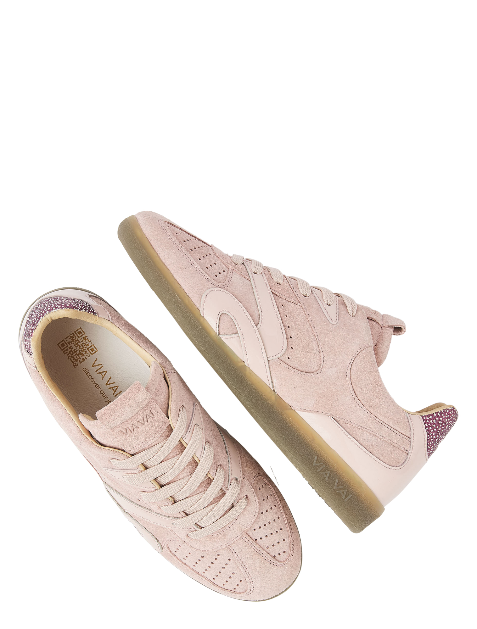 VIA VAI - Nilla Macy 62353 01-1328 Fuchsia - Sneakers - Dames - Lage Sneakers - 50084_48_4