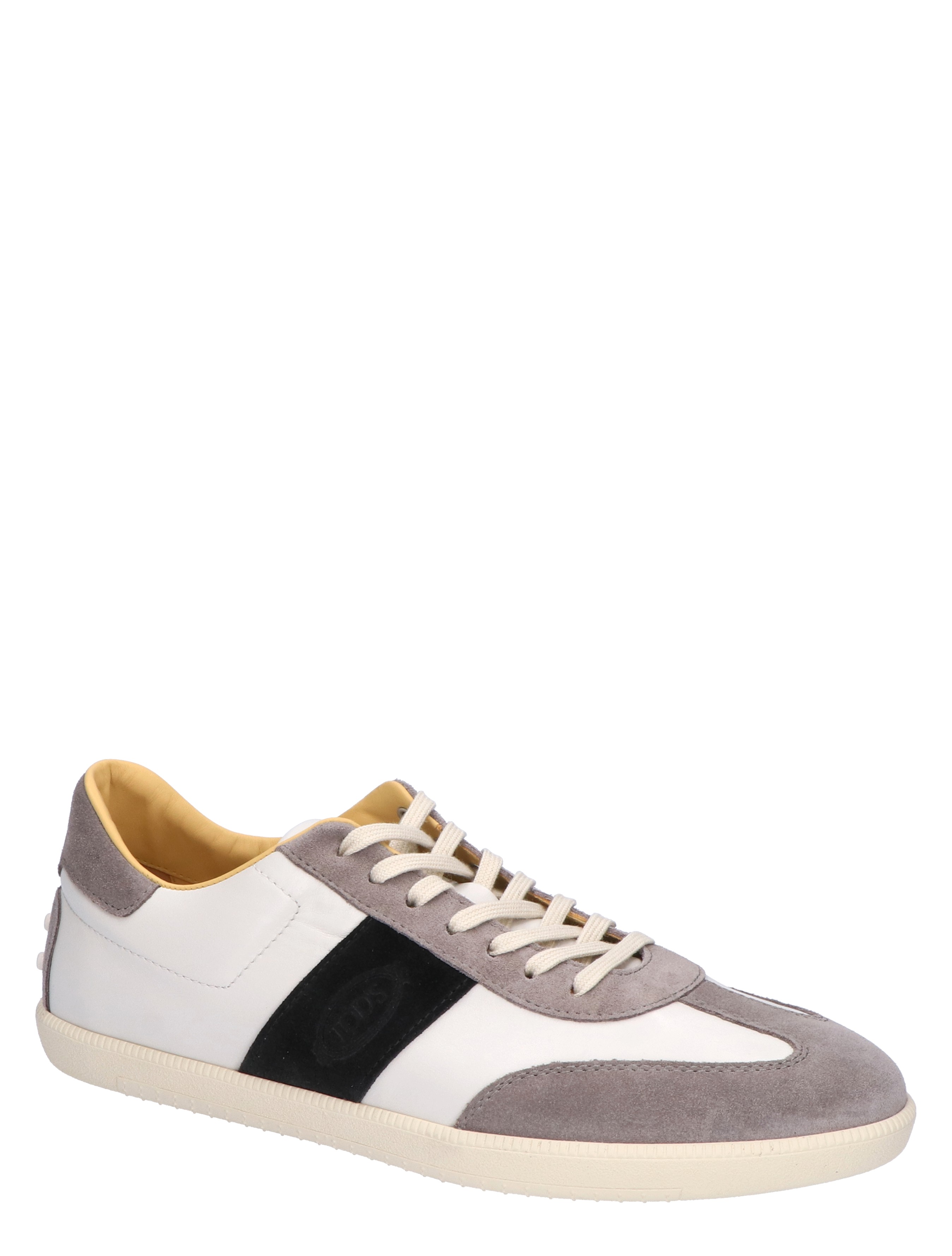 Tabs Sneaker in Leather CF14 White Black